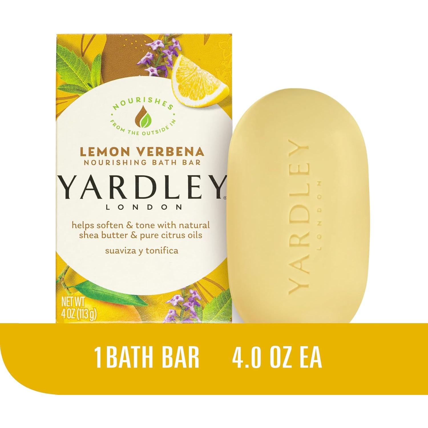 Barra de Baño Hidratante Yardley London Verbena de Limón 113g