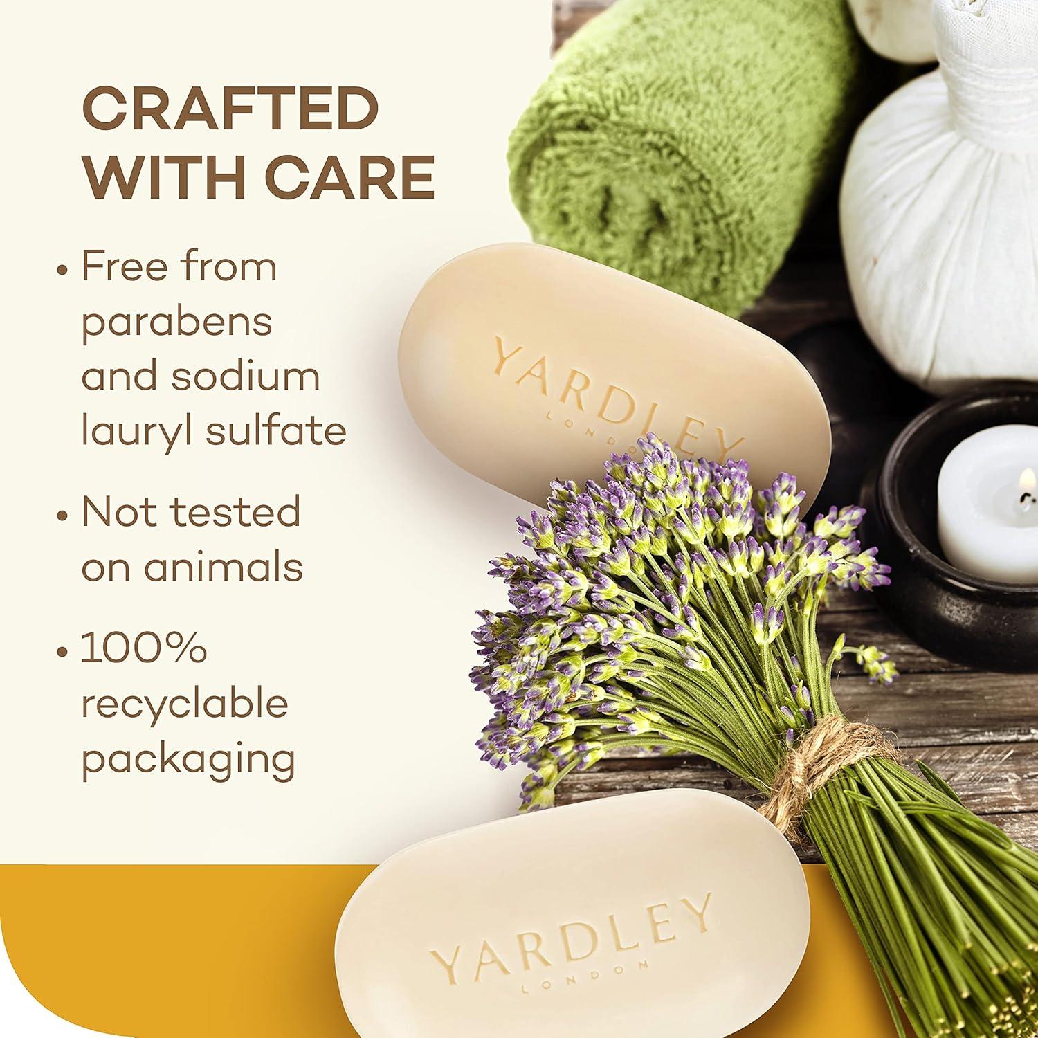 Barra de Baño Hidratante Yardley London Verbena de Limón 113g