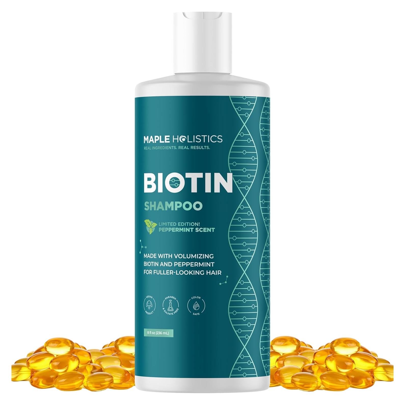 Champú Voluminizador de Biotina Honeydew 236ml Menta Sin Sulfatos