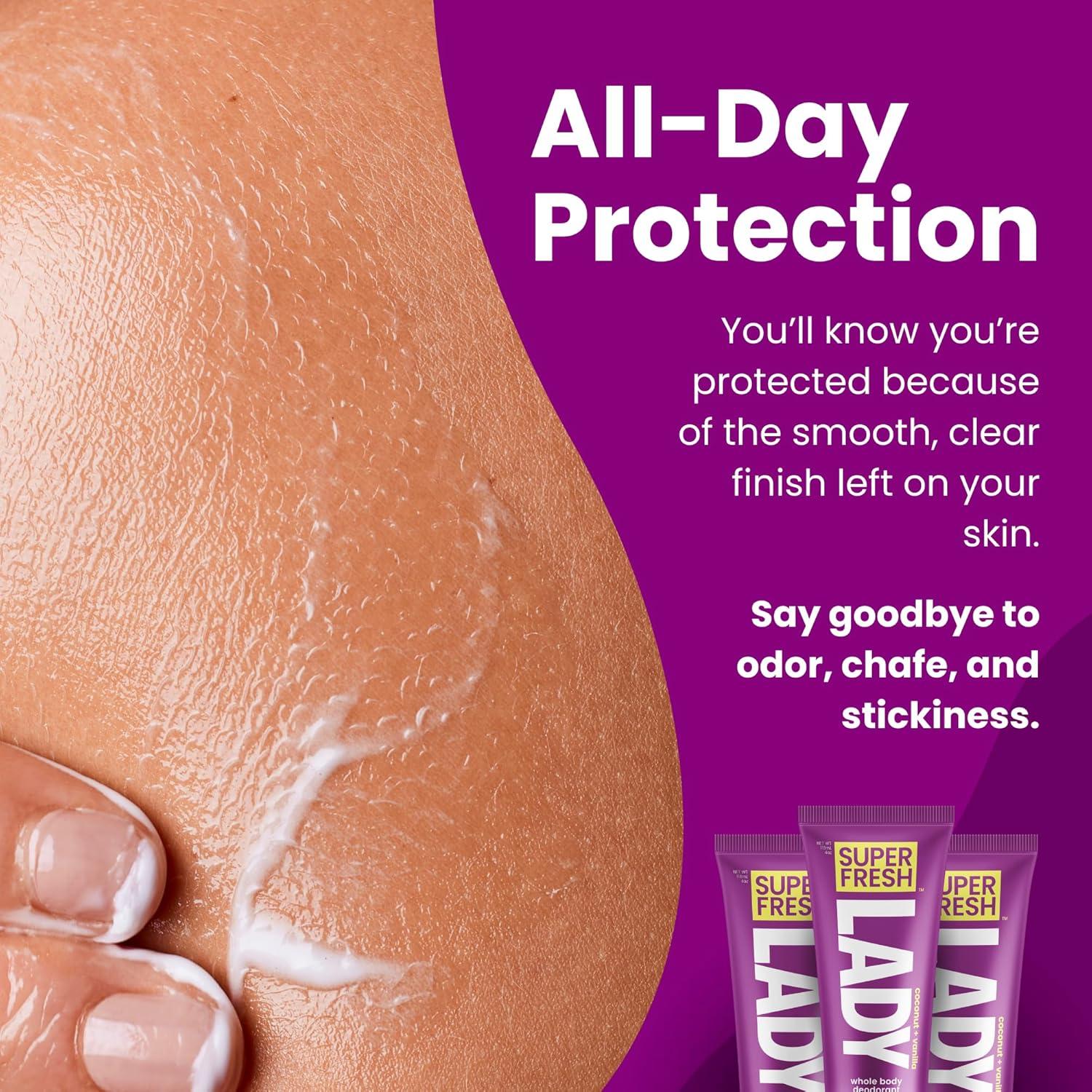 Desodorante Natural Super Fresh para Mujeres 113.4g - Sin Aluminio