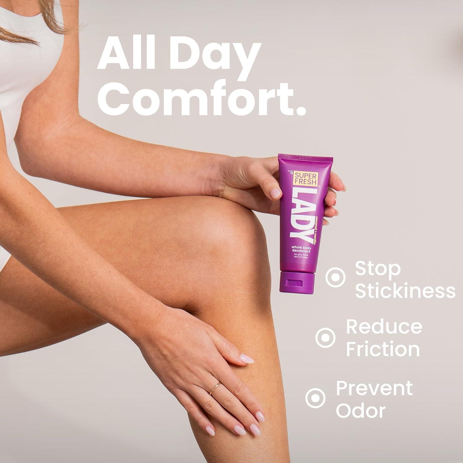 Desodorante Natural Super Fresh para Mujeres 113.4g - Sin Aluminio