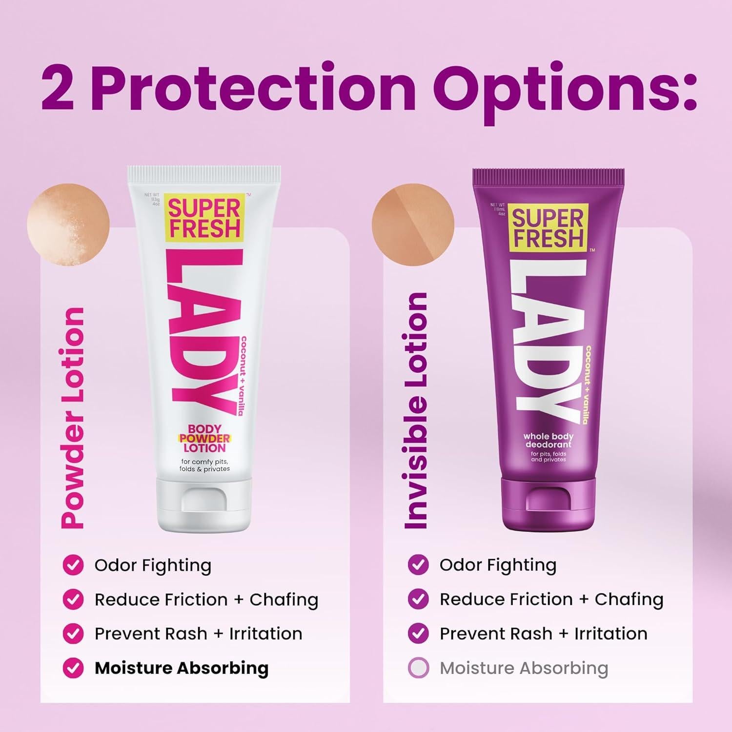 Desodorante Natural Super Fresh para Mujeres 113.4g - Sin Aluminio