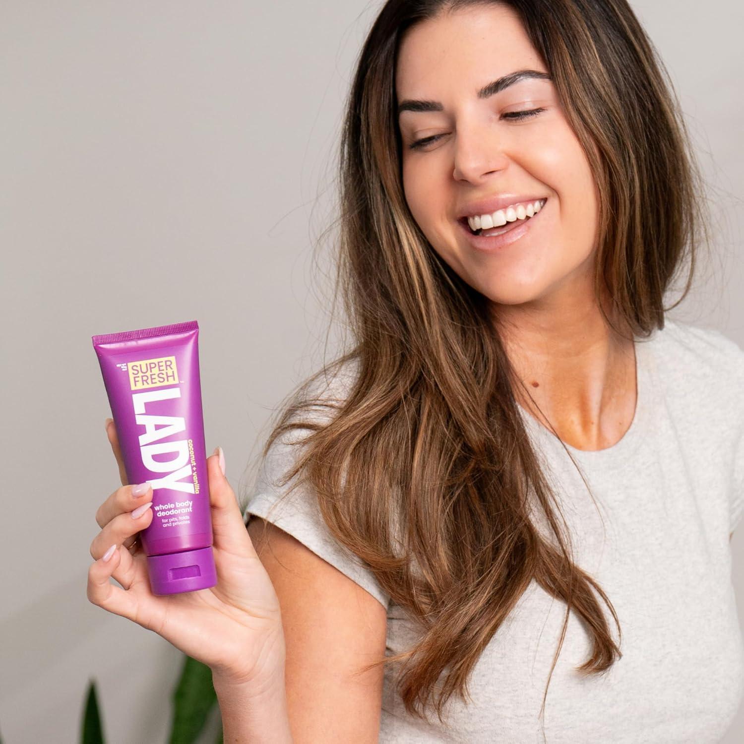 Desodorante Natural Super Fresh para Mujeres 113.4g - Sin Aluminio