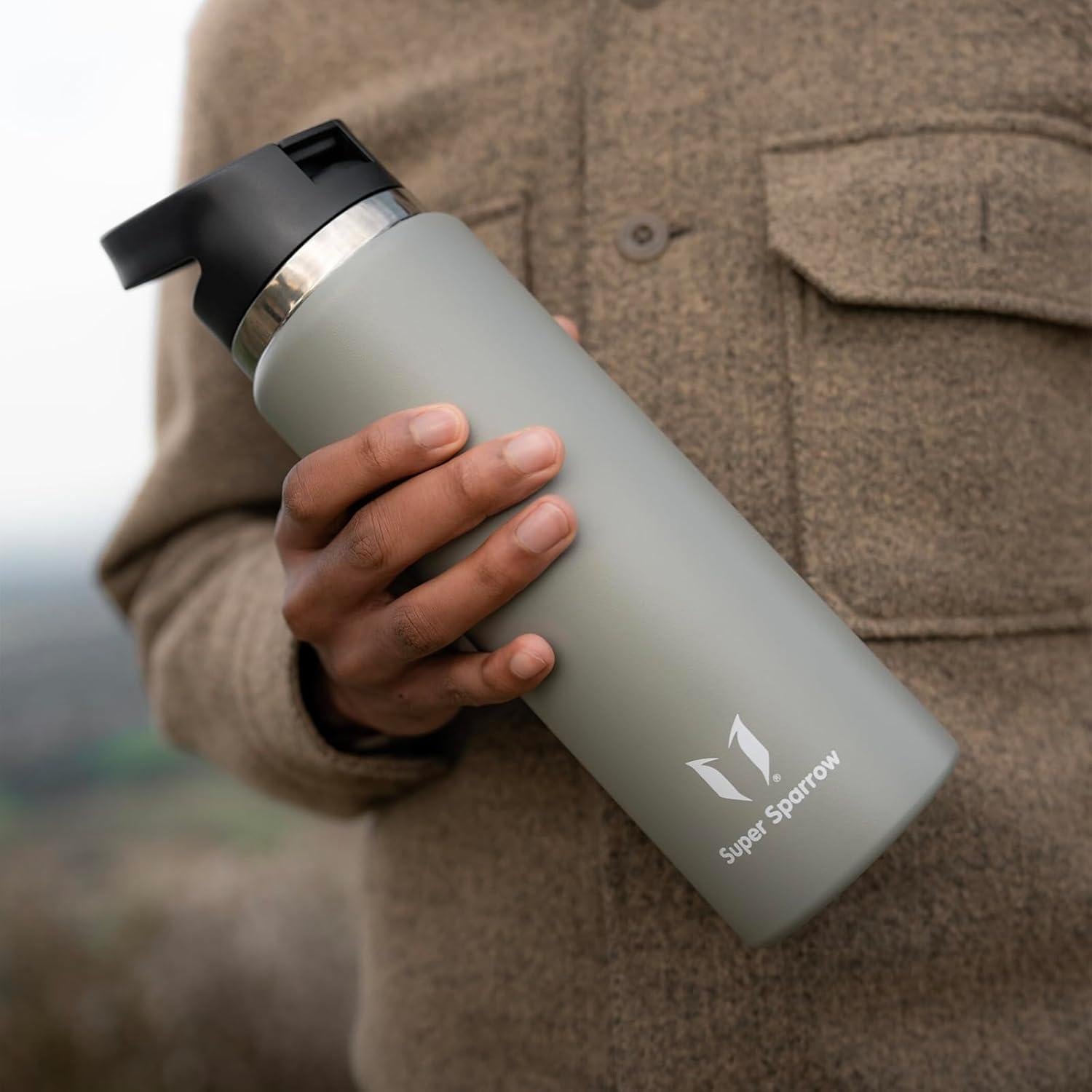 Botella de Agua Aislada Super Sparrow 500 ml SwivelSip
