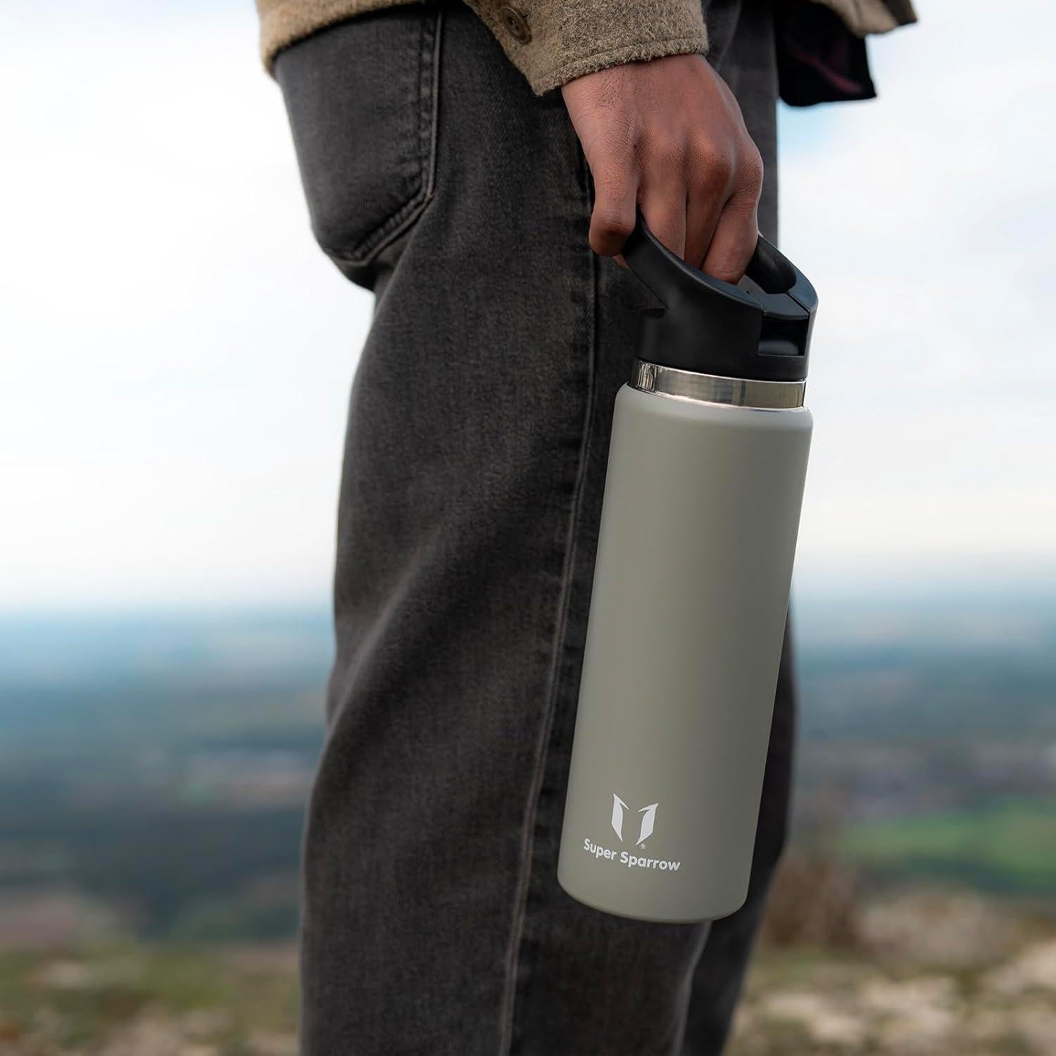 Botella de Agua Aislada Super Sparrow 500 ml SwivelSip