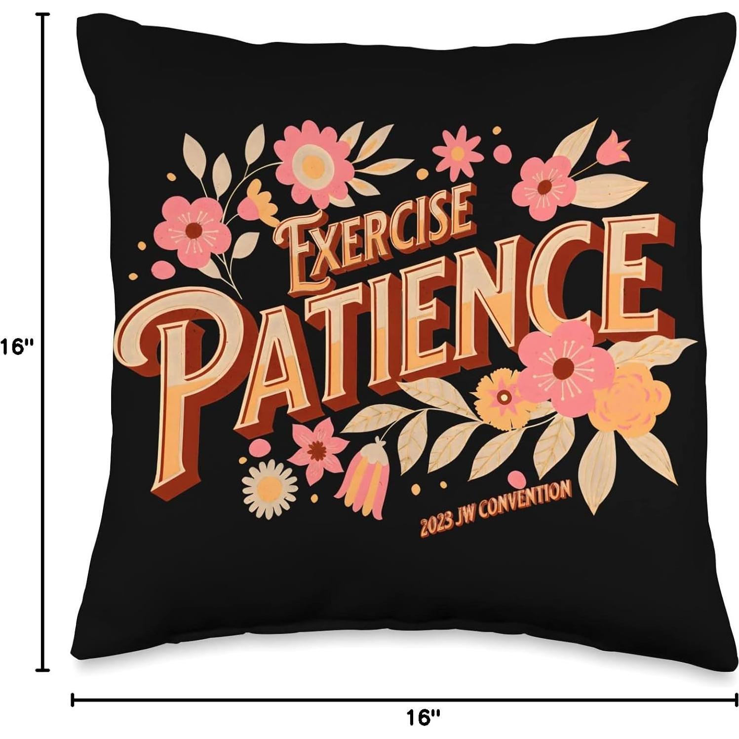 Cojín Decorativo 40x40 cm Testigos de Jehová 2023