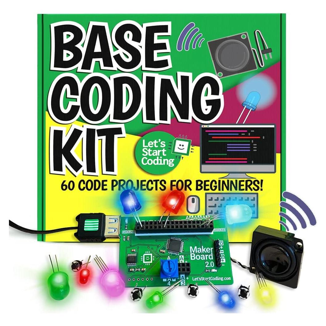 Kit Base de Codificación para Niños Comencemos a Codificar 8-13 Años