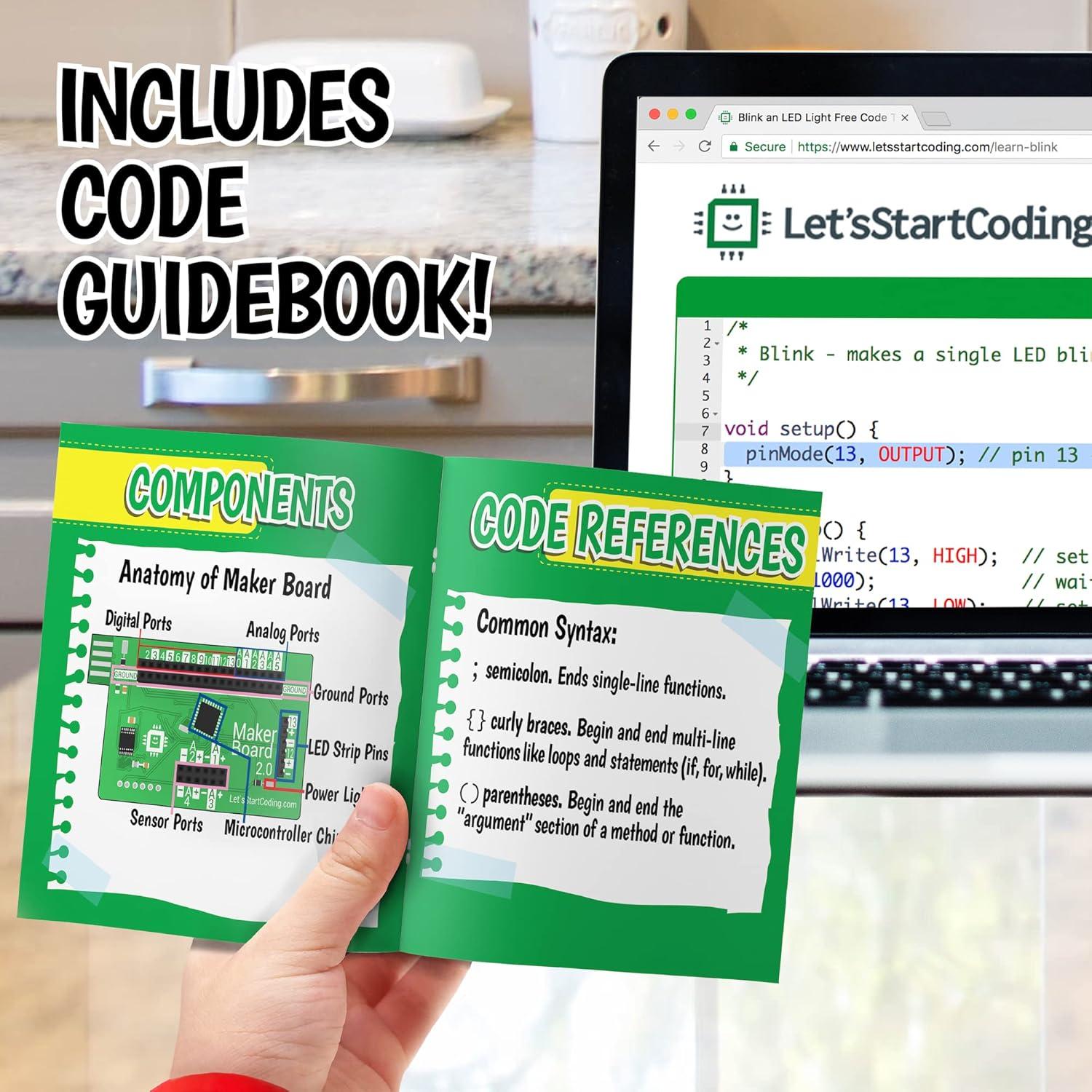 Kit Base de Codificación para Niños Comencemos a Codificar 8-13 Años