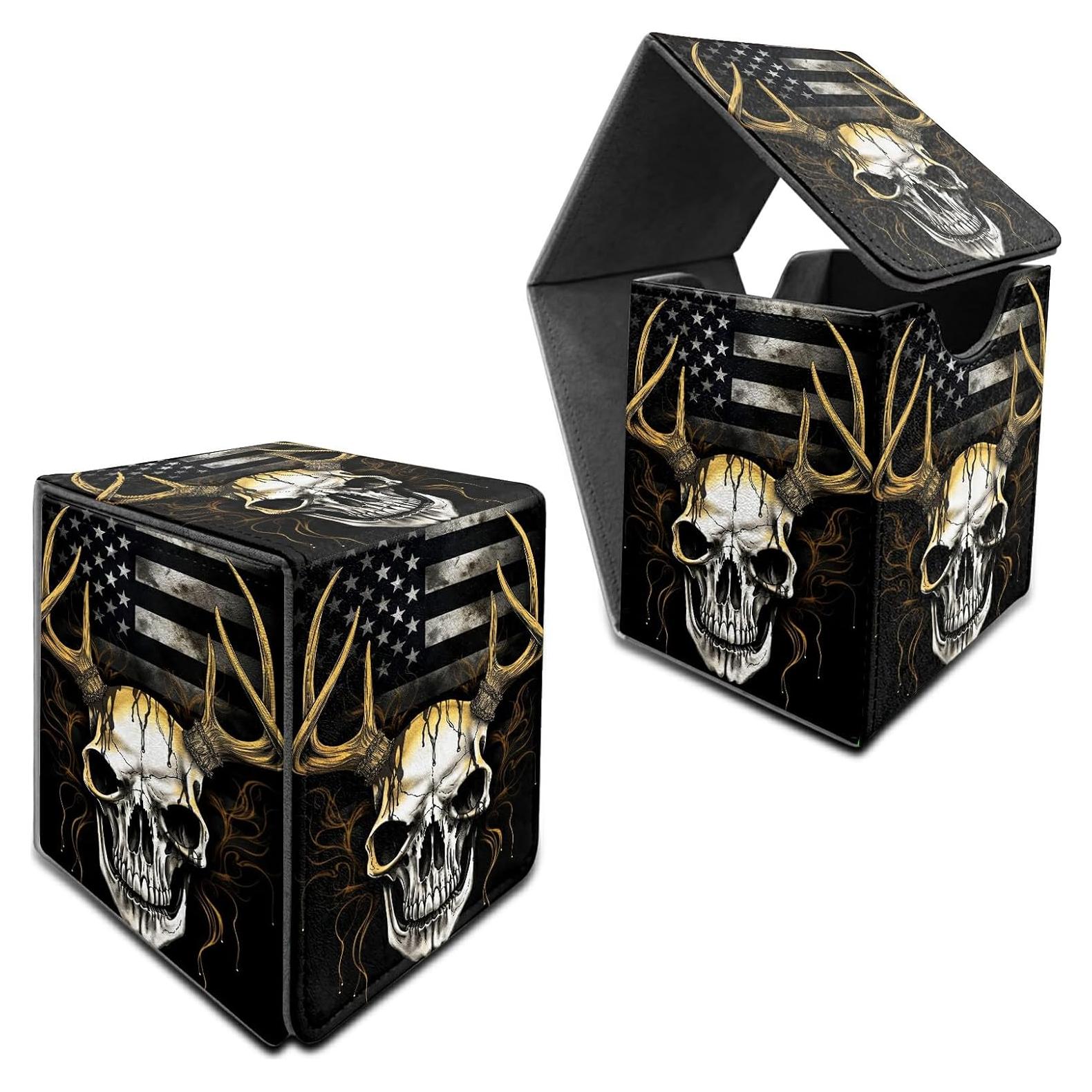 Caja de Mazo MTG Commander RWUTYTIUL - Almacenamiento 100 cartas