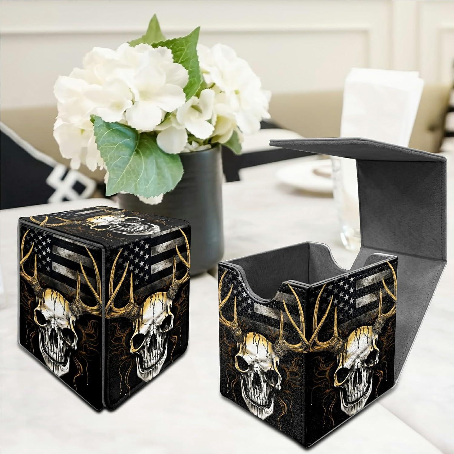 Caja de Mazo MTG Commander RWUTYTIUL - Almacenamiento 100 cartas