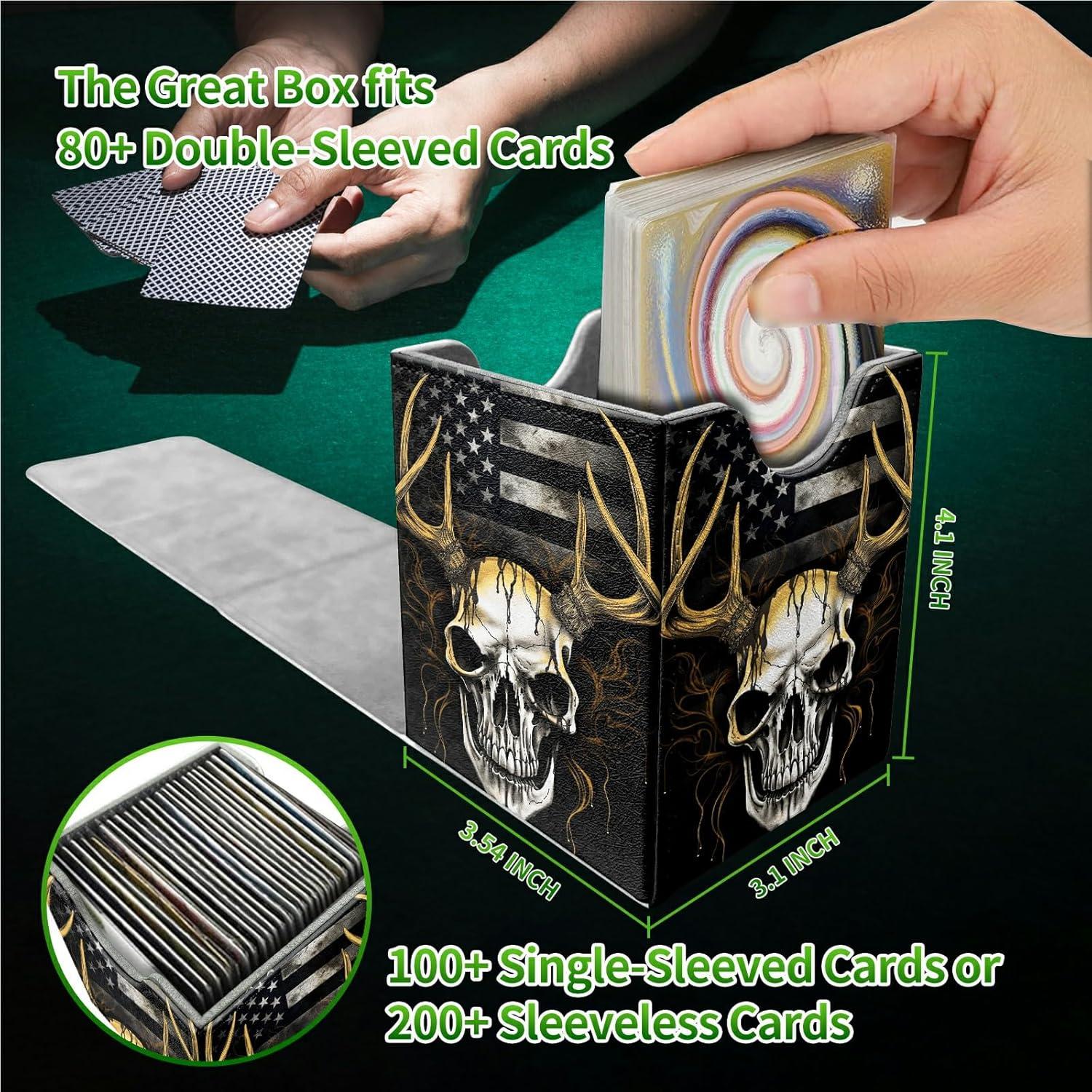 Caja de Mazo MTG Commander RWUTYTIUL - Almacenamiento 100 cartas