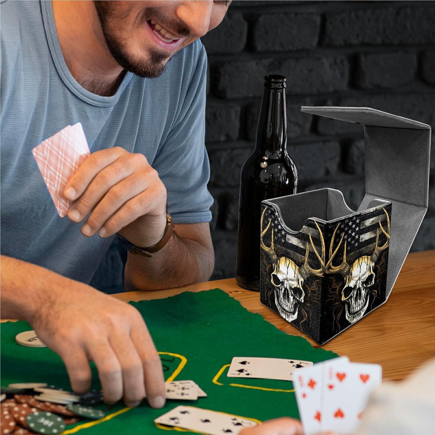 Caja de Mazo MTG Commander RWUTYTIUL - Almacenamiento 100 cartas