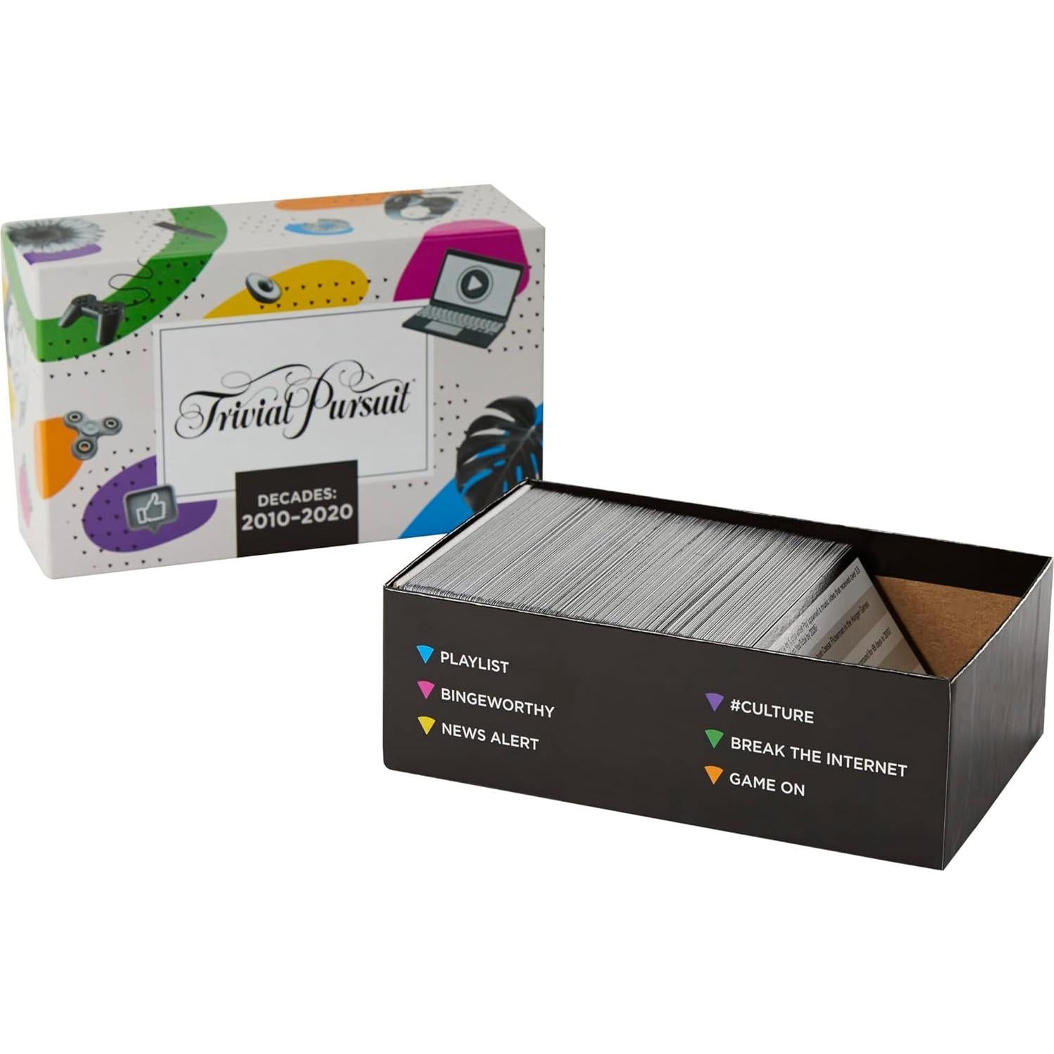 Juego de Mesa Trivial Pursuit Hasbro Décadas 2010-2020 para 2-6 Jugadores