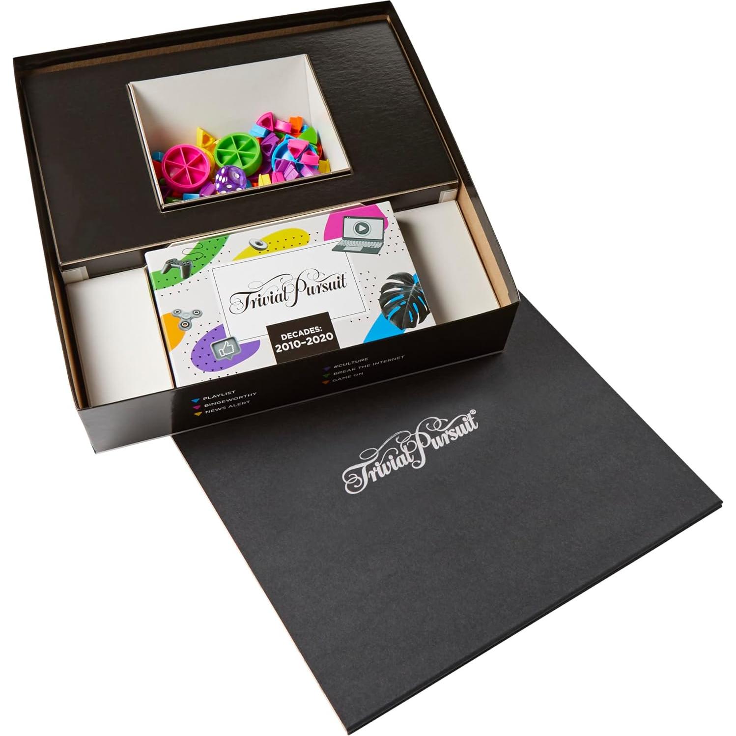 Juego de Mesa Trivial Pursuit Hasbro Décadas 2010-2020 para 2-6 Jugadores