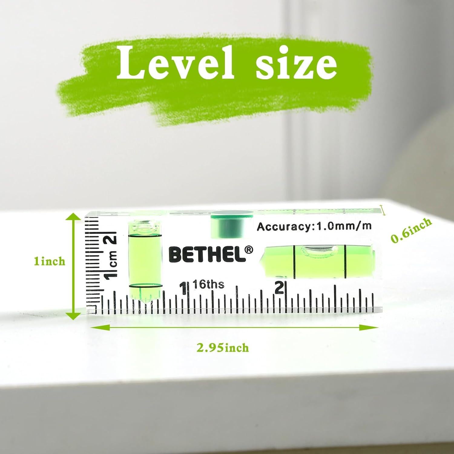 Nivel Magnético Mini Bethel 7.49 cm a Prueba de Rotura