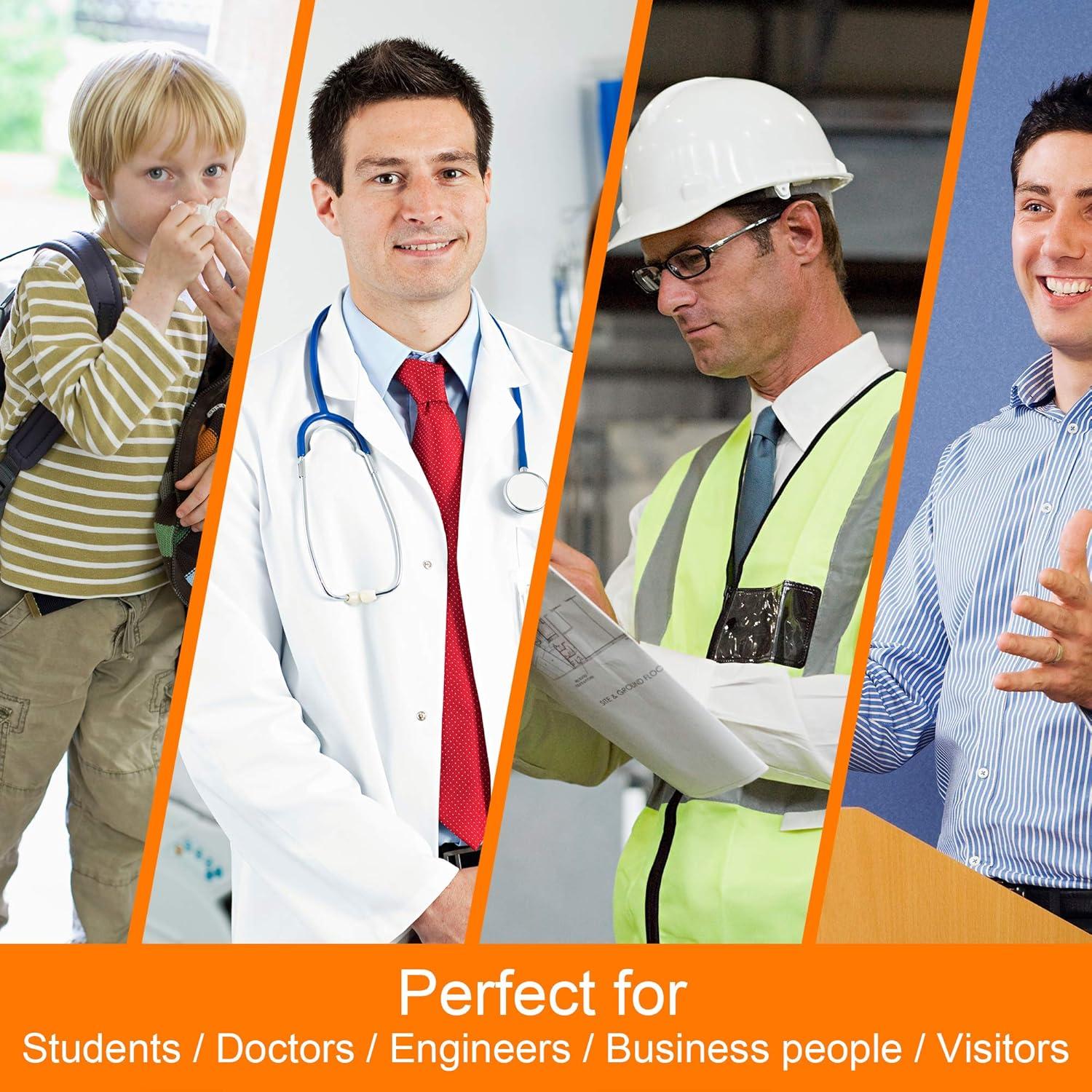 Cintas de Cuello Arae para Portatarjetas - 5 Unidades Nylon