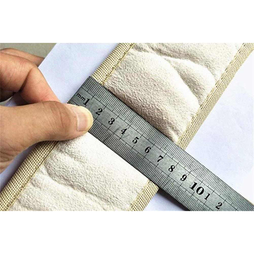 Funda de Volante de Peluche Suave Tianmei - 3 Piezas Negro