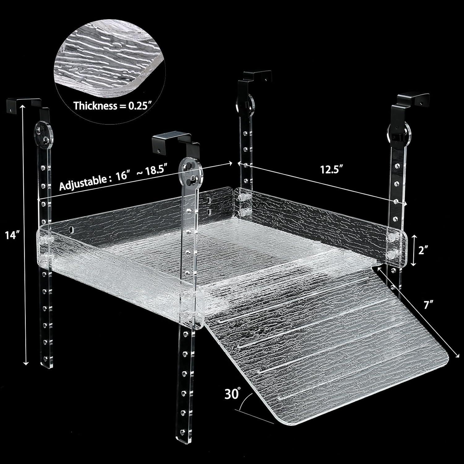 Plataforma de Solarium para Tortugas Leyouland 40-75 Galones