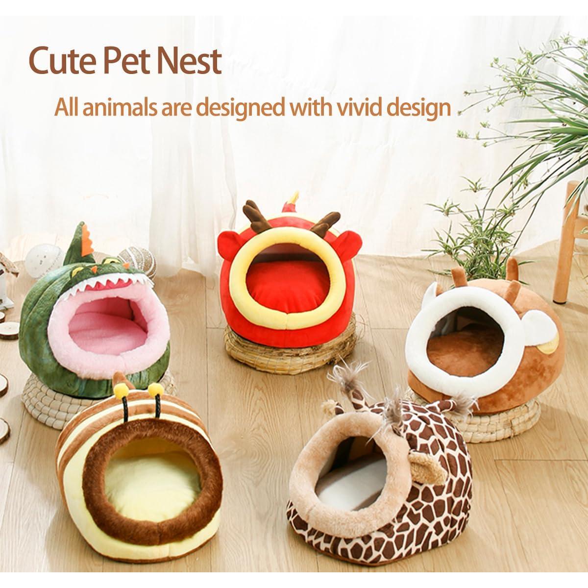 Escondite para Cobaya EAEDMY Grande Jirafas - Cueva Suave