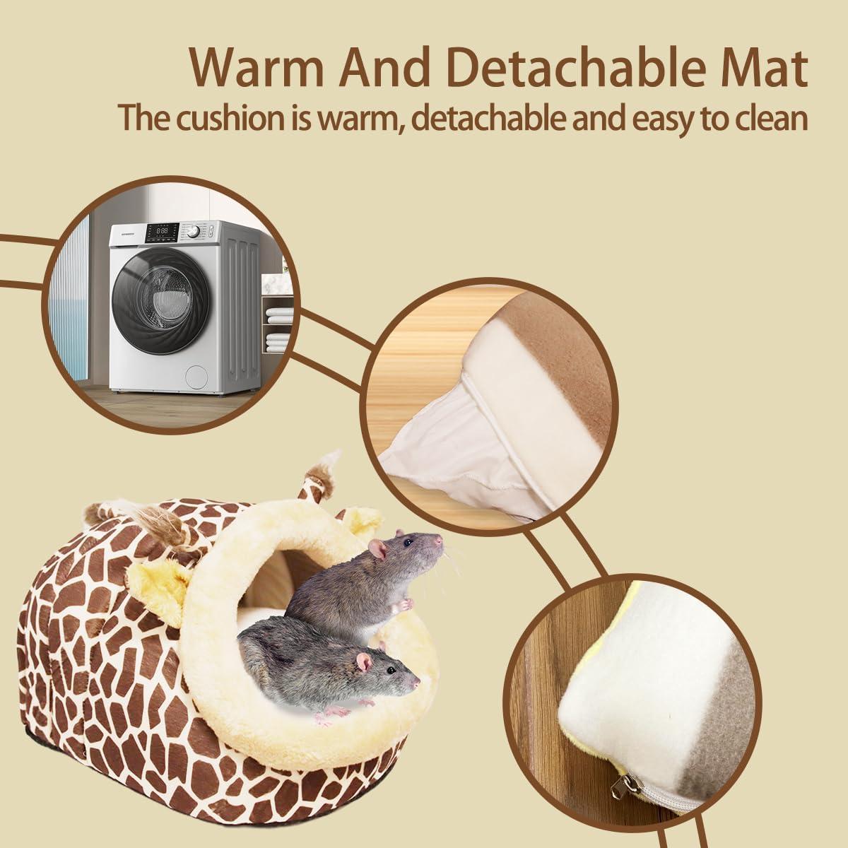 Escondite para Cobaya EAEDMY Grande Jirafas - Cueva Suave