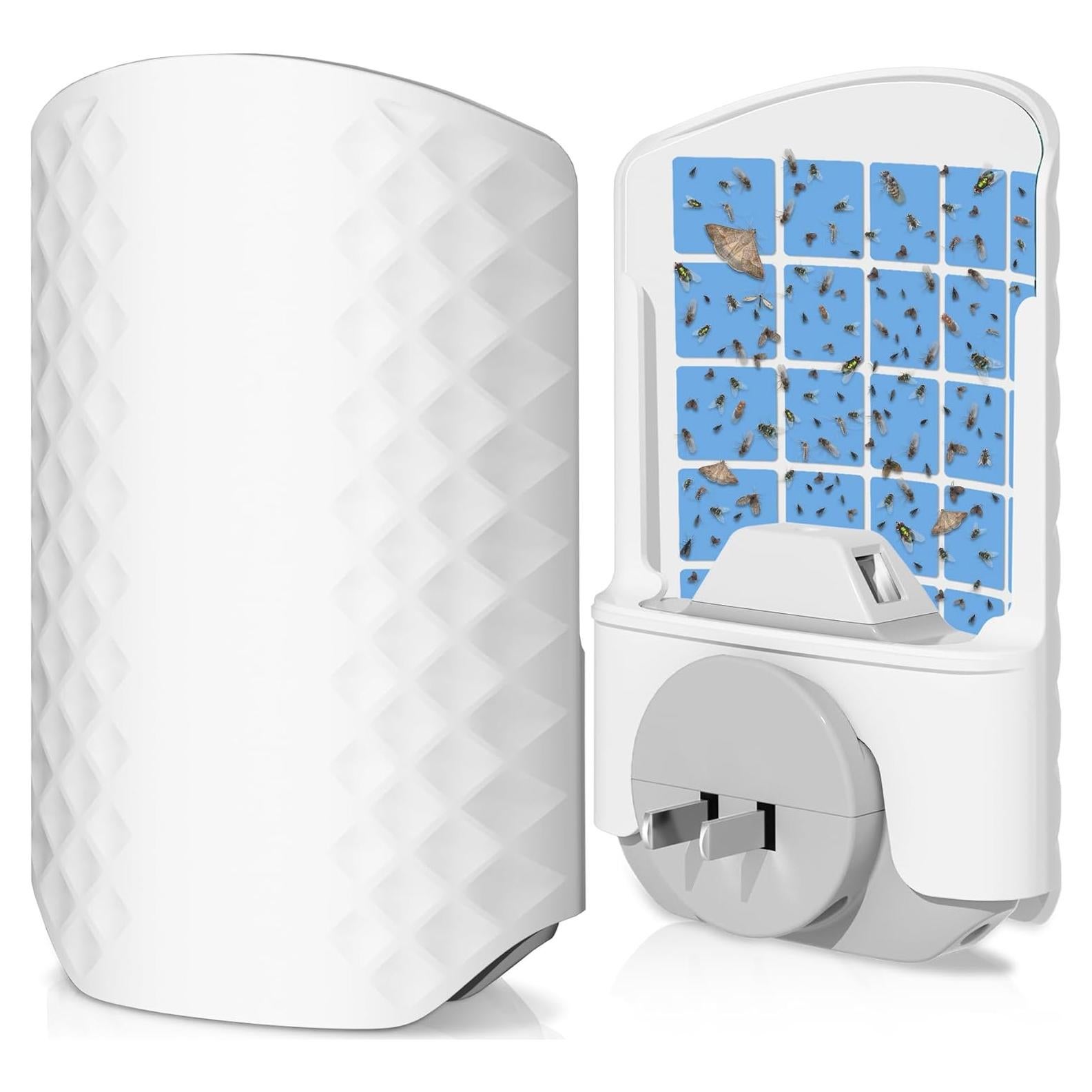 Trampa de Insectos Voladores WowCatch con Luz UV y 4 Recargas