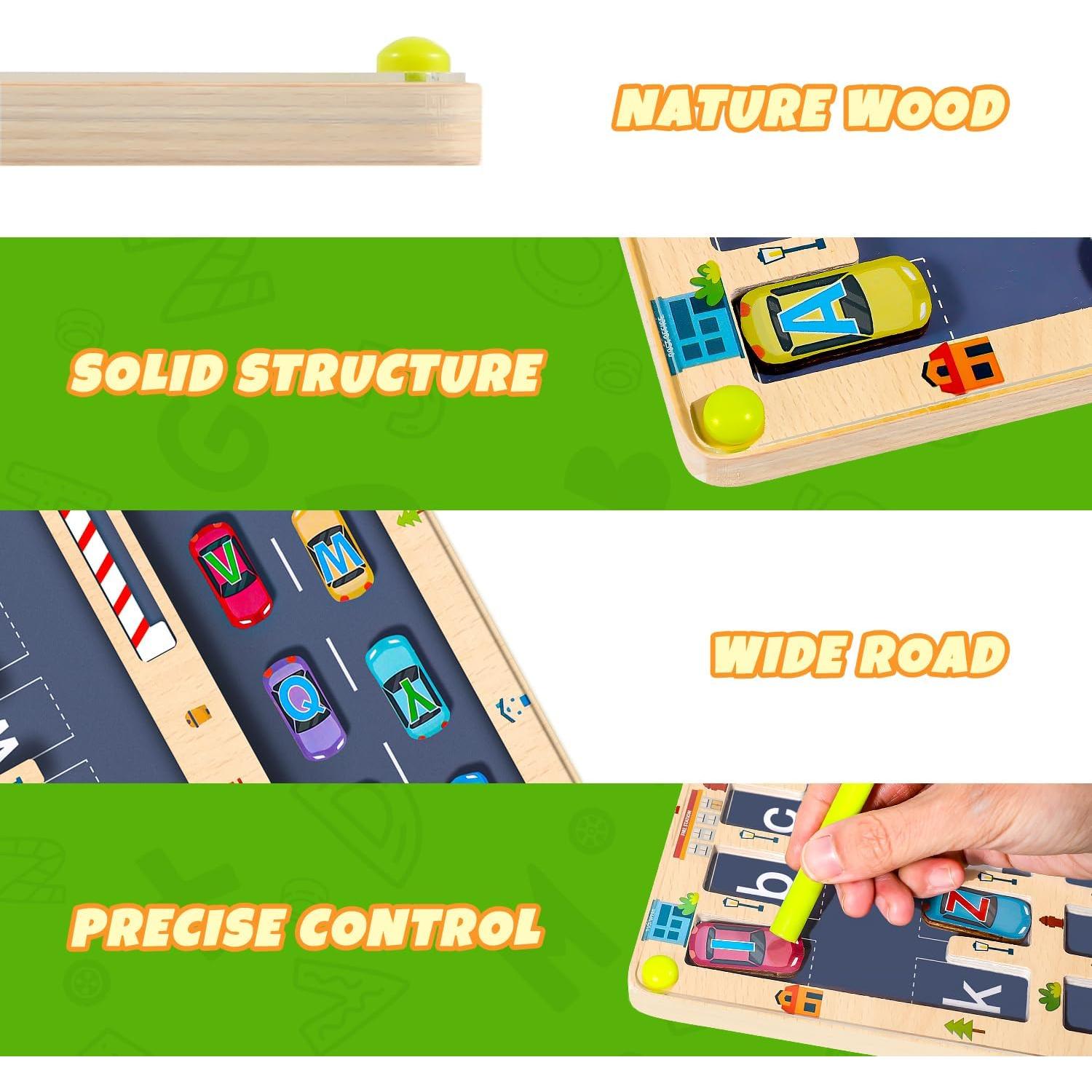 Rompecabezas Magnético Alfabeto NOWRICH 28.93x25.39cm