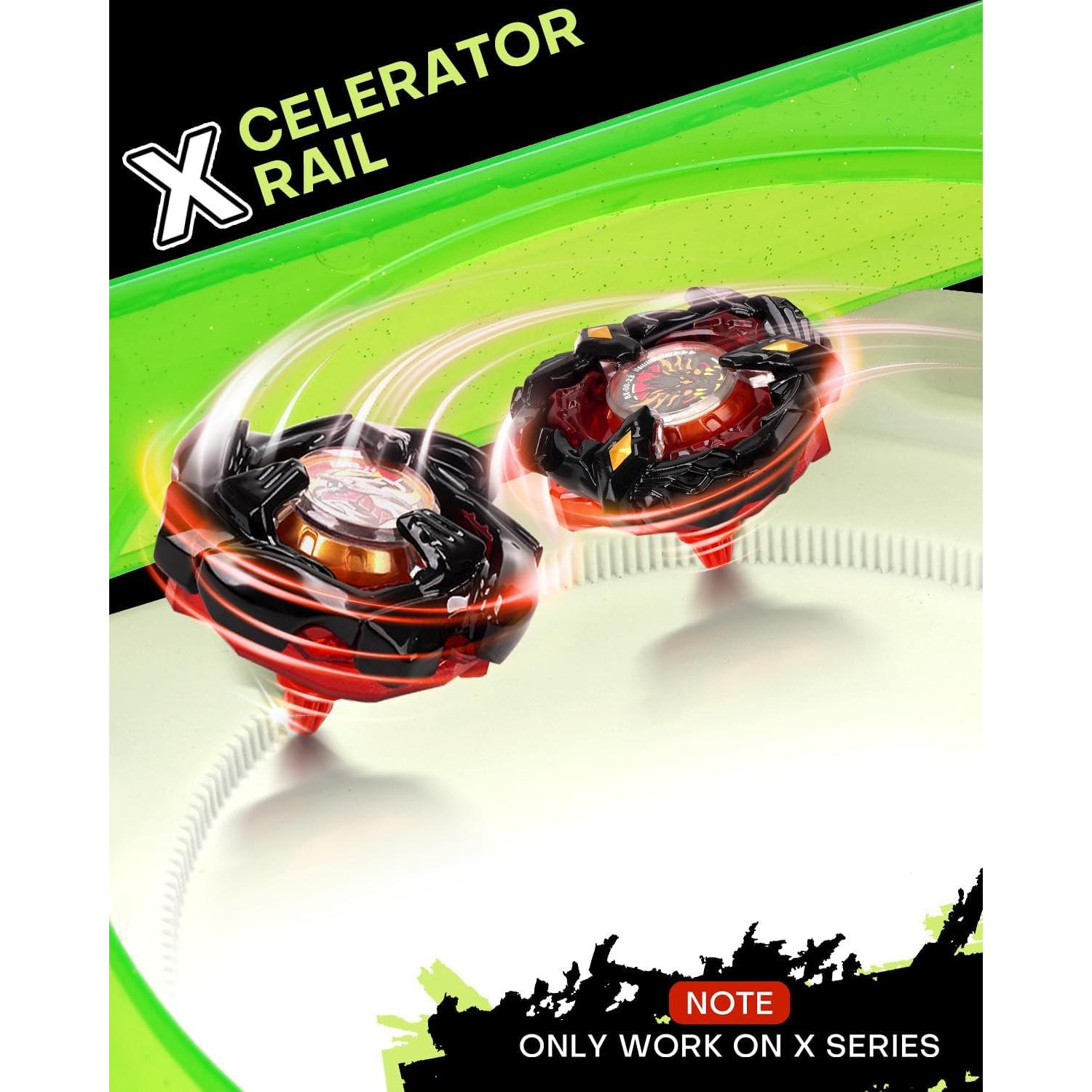 Conjunto de Batalla DEZAWRTY con 2 Trompos y Arena Xtreme