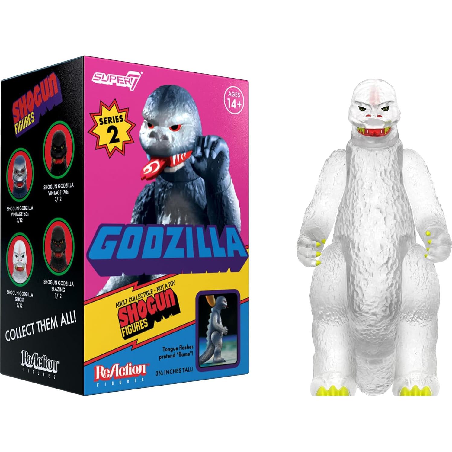 Super7 Toho Caja Sorpresa Onda 04 - 12 Figuras de Acción Godzilla