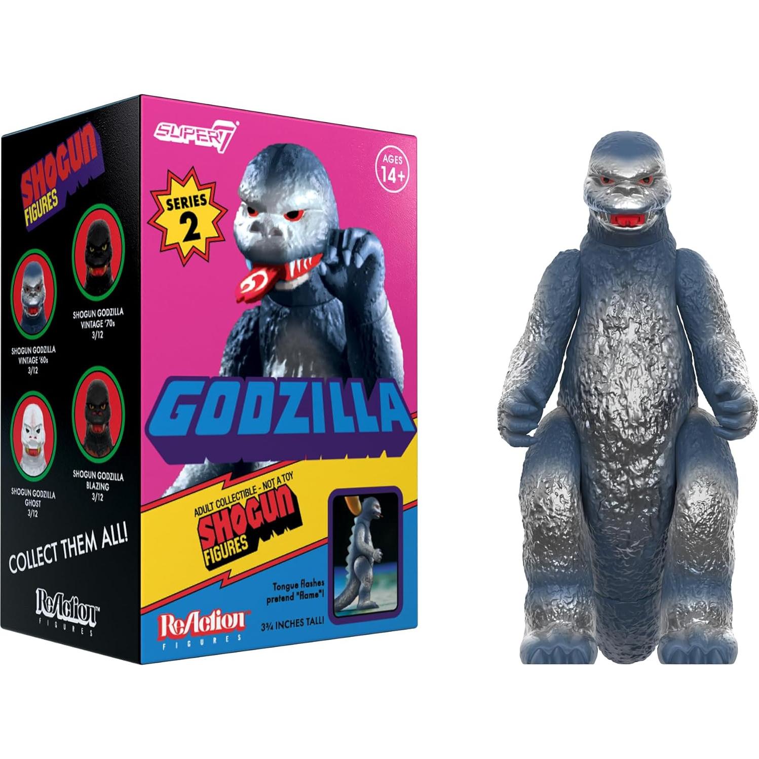 Super7 Toho Caja Sorpresa Onda 04 - 12 Figuras de Acción Godzilla