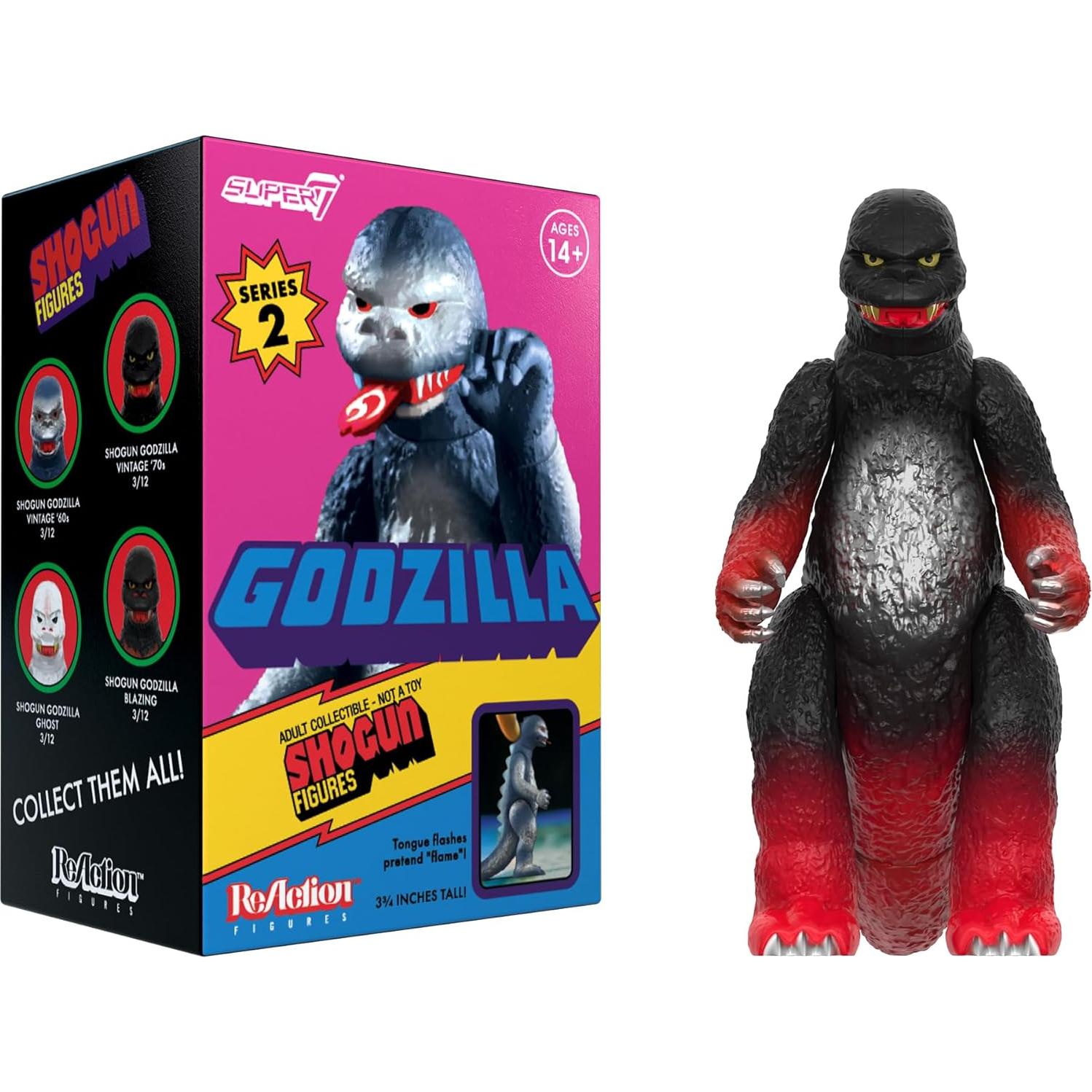 Super7 Toho Caja Sorpresa Onda 04 - 12 Figuras de Acción Godzilla