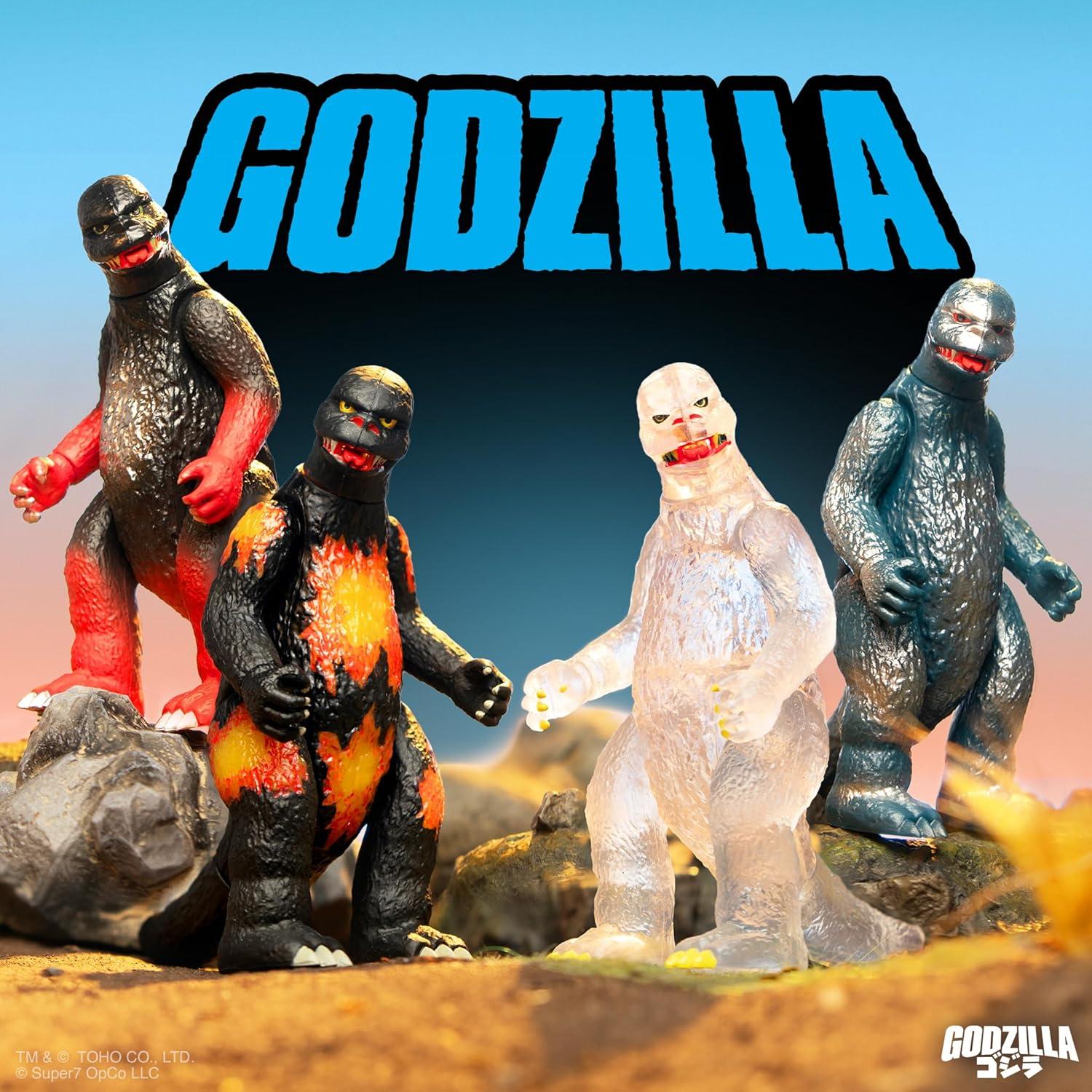 Super7 Toho Caja Sorpresa Onda 04 - 12 Figuras de Acción Godzilla