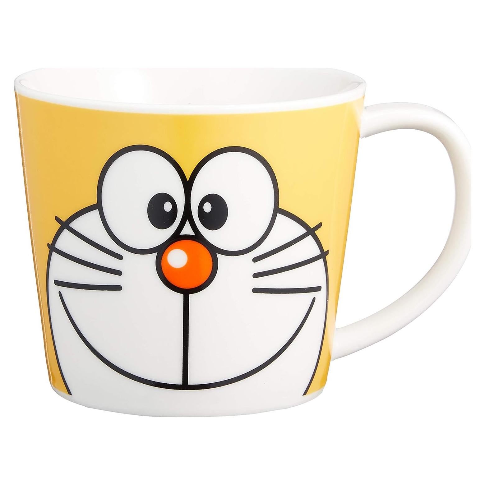 Taza de Cerámica Amarilla Doraemon Kaneshotouki 280 ml