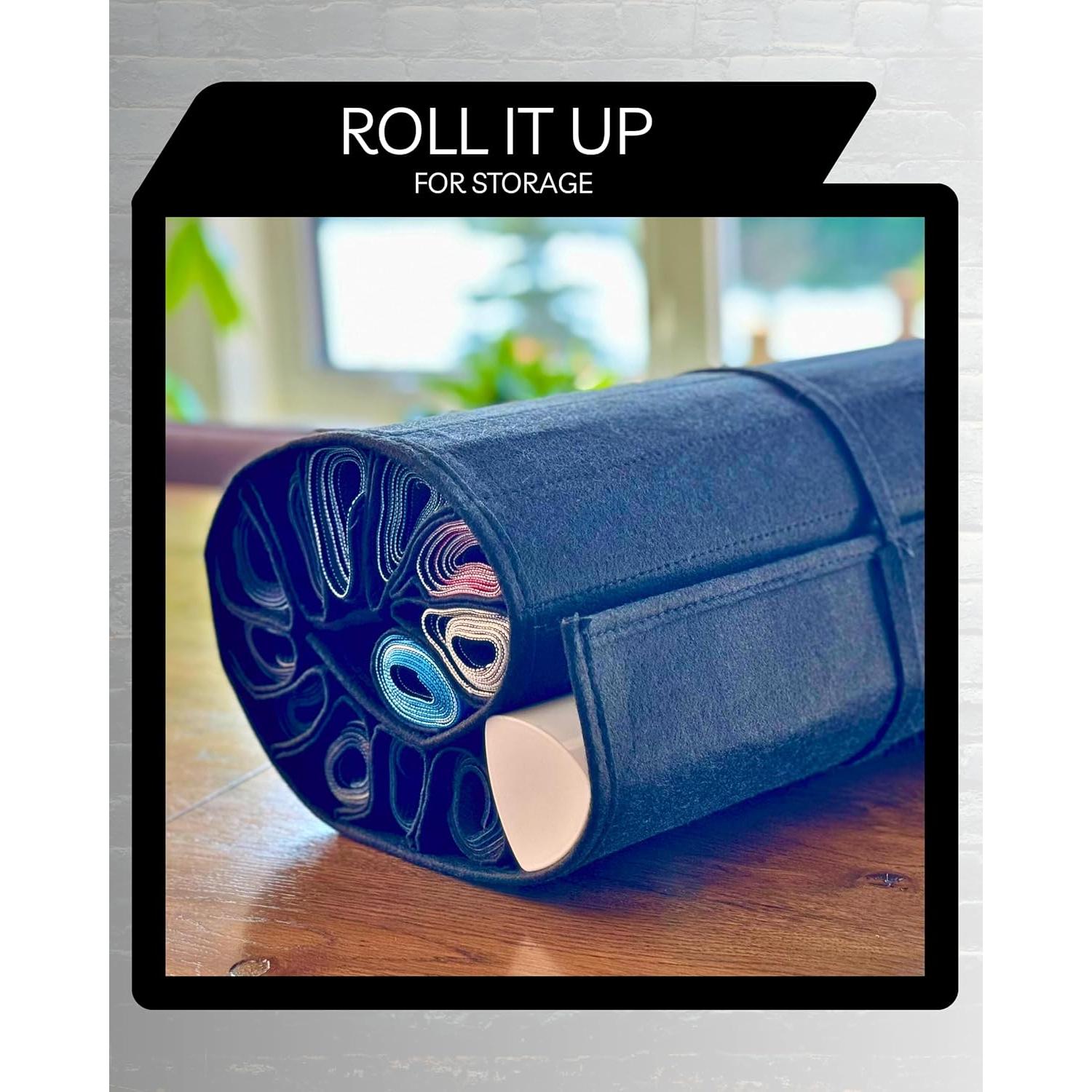 Organizador de Playmats MTG Nerd Gear - Almacena 12 Mats + Tubo