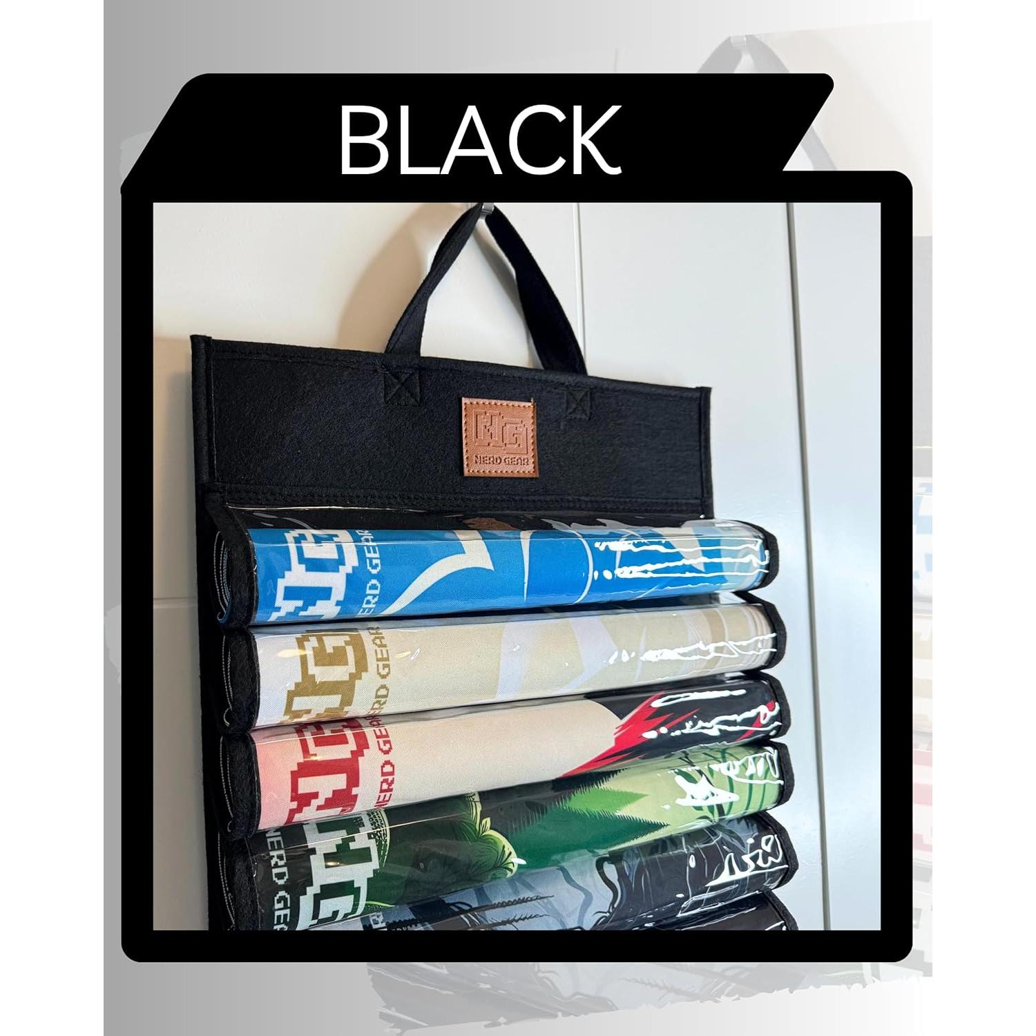 Organizador de Playmats MTG Nerd Gear - Almacena 12 Mats + Tubo