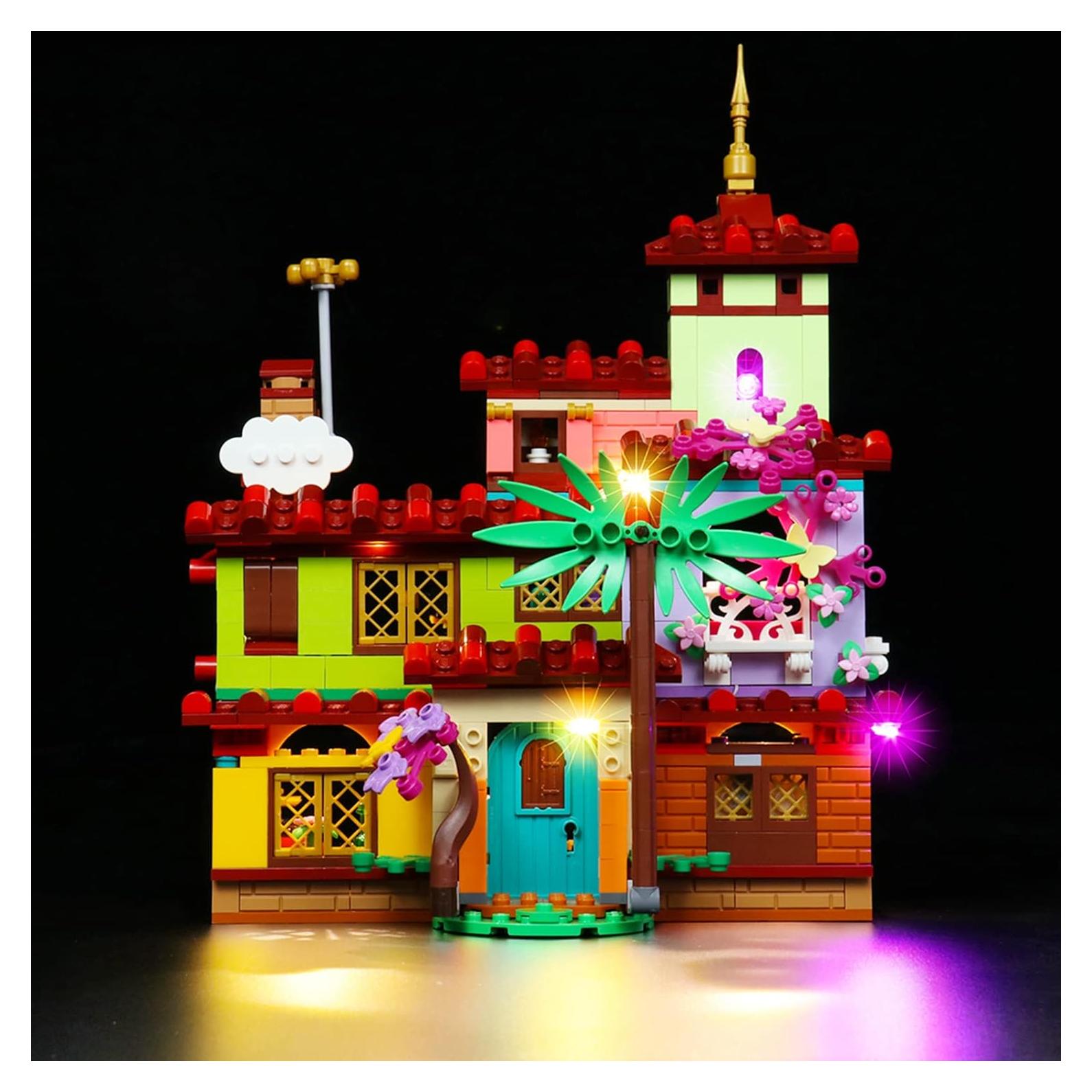 Kit de Luz LED VONADO para Casa Madrigal LEGO 43202