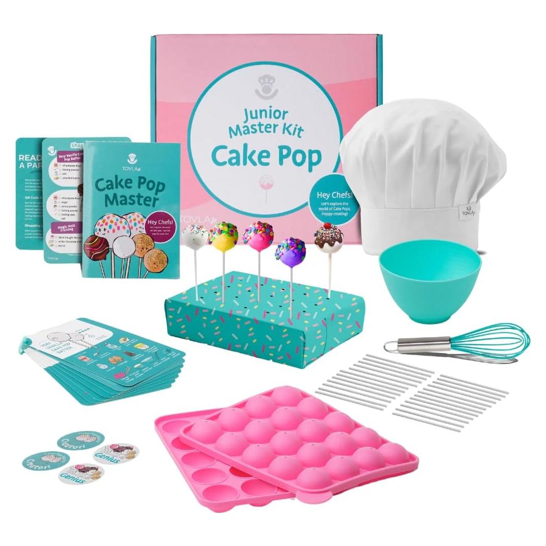 Kit de Hacer Cake Pops Tovla Jr. para Niños - DIY Educativo