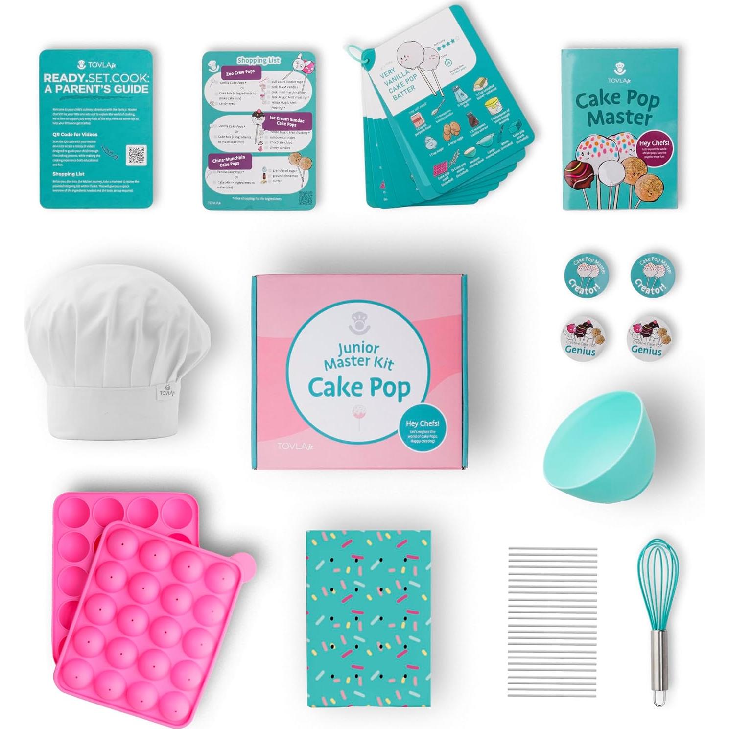 Kit de Hacer Cake Pops Tovla Jr. para Niños - DIY Educativo