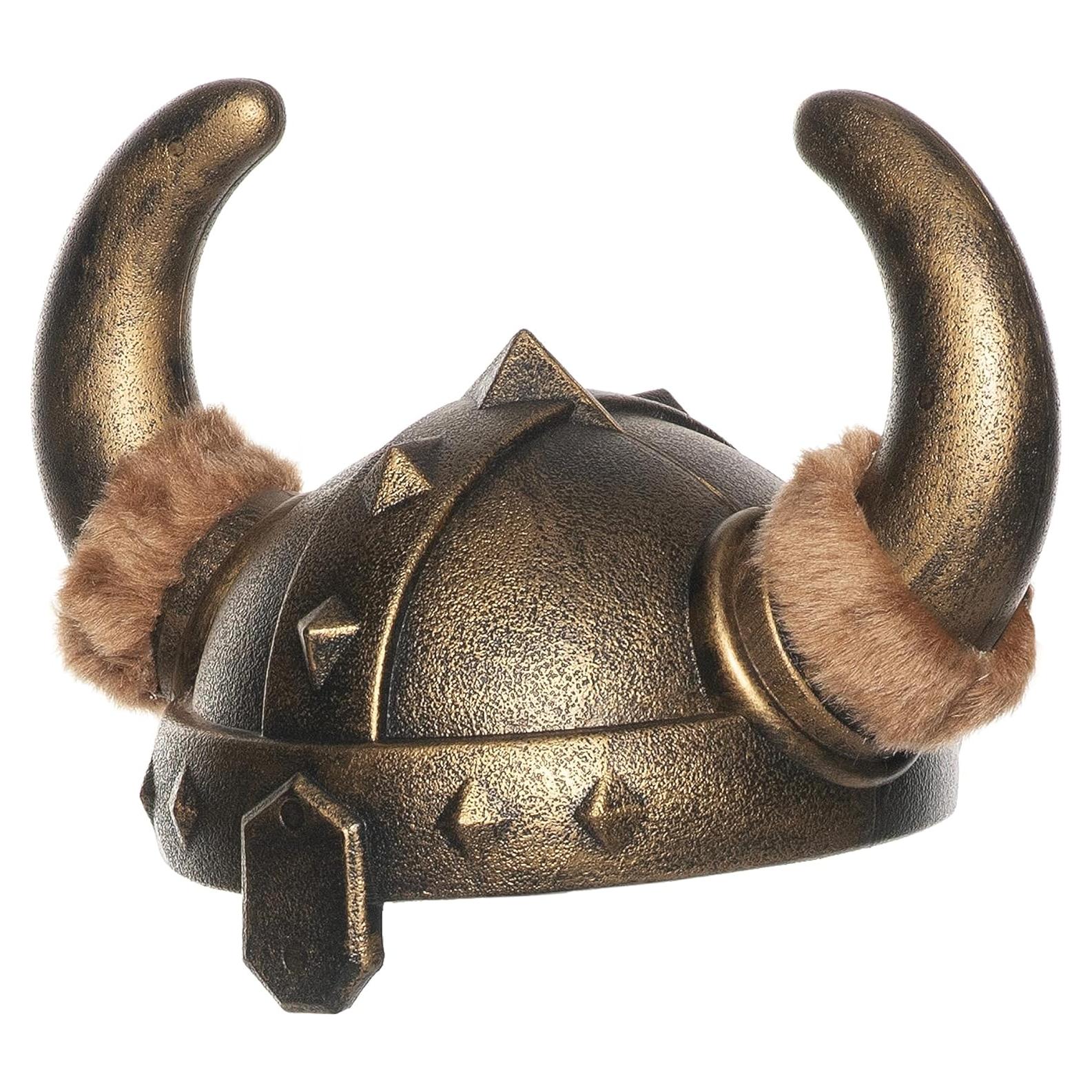 Casco Vikingo de Bronce Underwraps para Adultos - Halloween