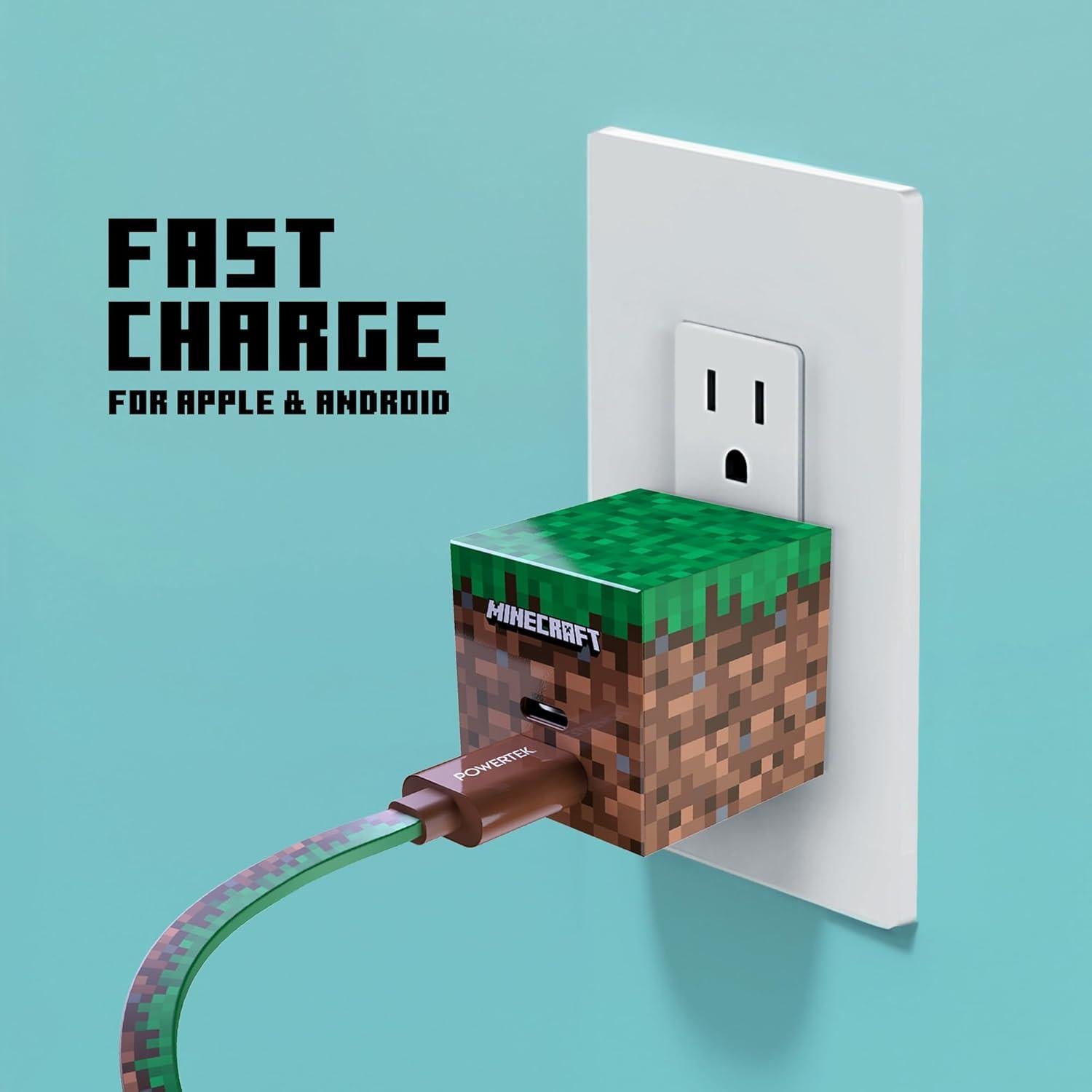 Cable Lightning MFi Liquipel Powertek 1.83m + Cargador Doble USB