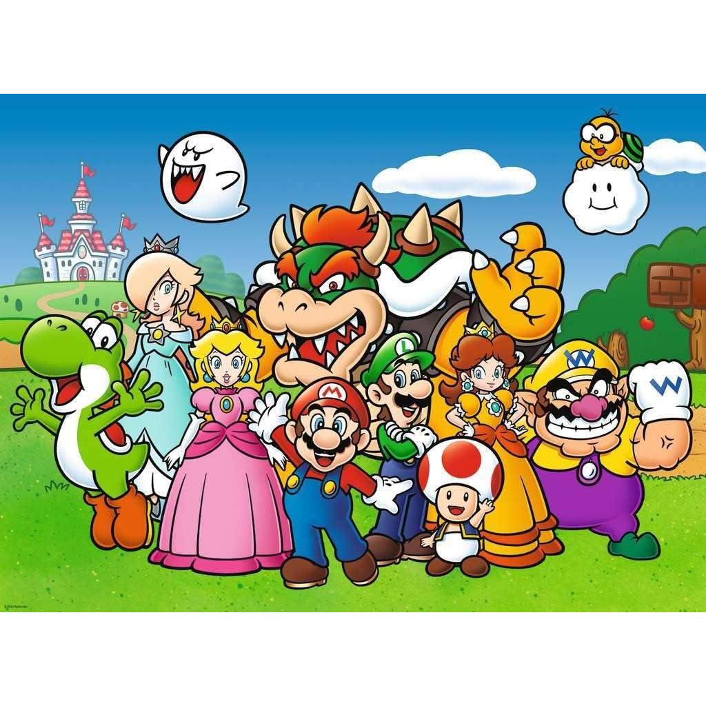 Rompecabezas XXL 100 Piezas Super Mario Ravensburger 49x36cm