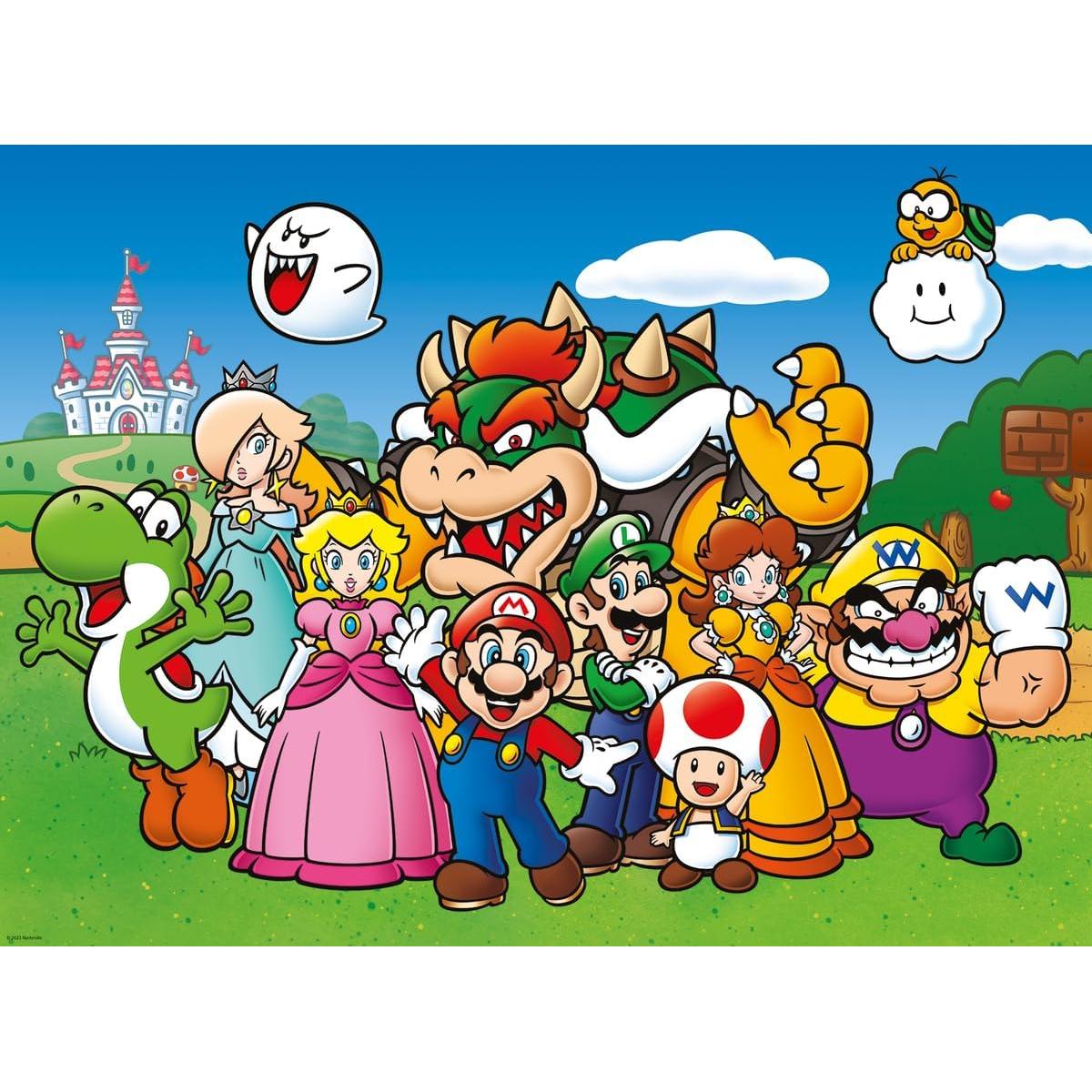 Rompecabezas XXL 100 Piezas Super Mario Ravensburger 49x36cm