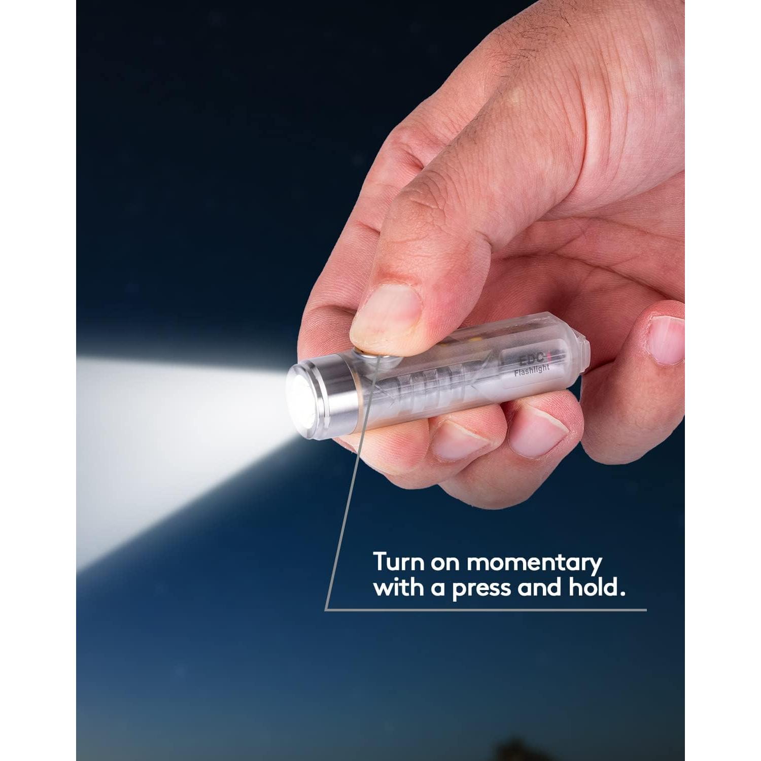 Linterna Recargable RovyVon Aurora A5 G4 420 Lúmenes USB-C