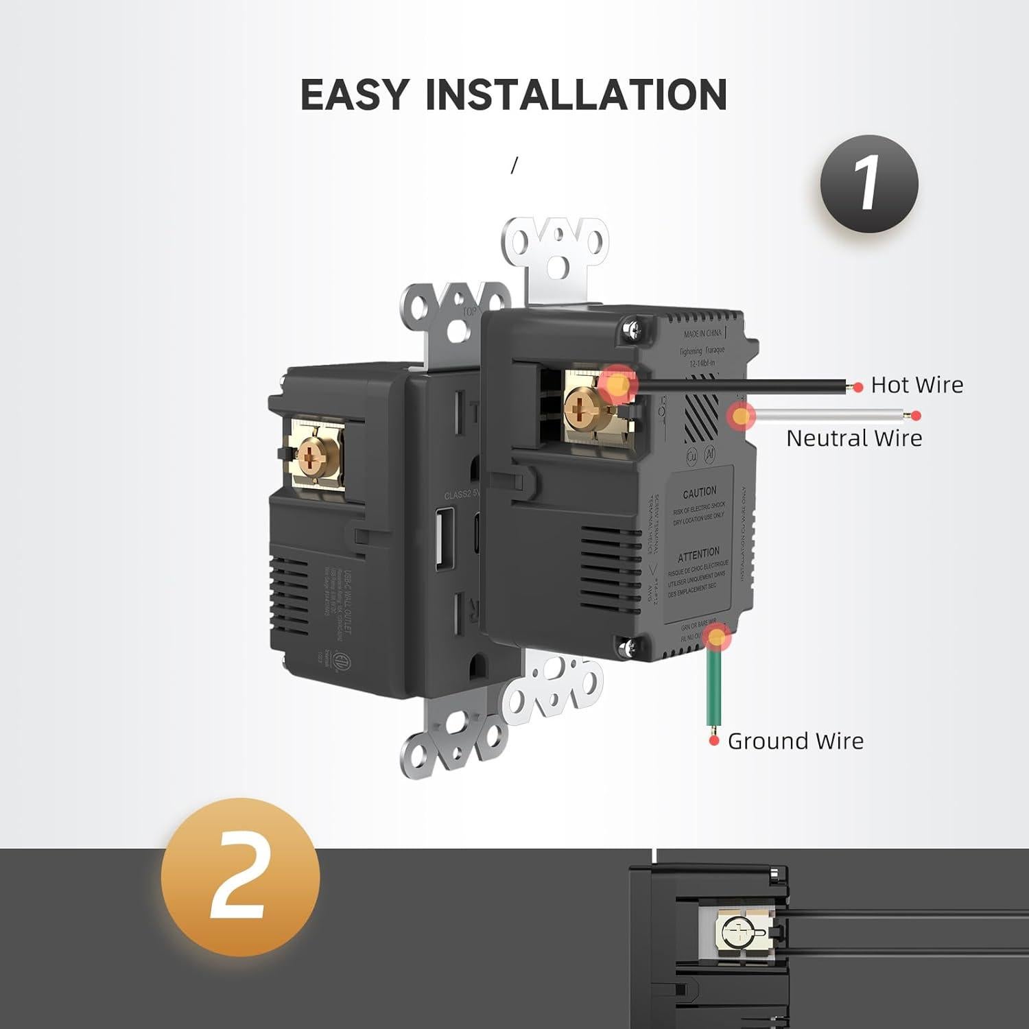 Enchufe de pared USB 3 puertos ALASTECH 15A 30W negro