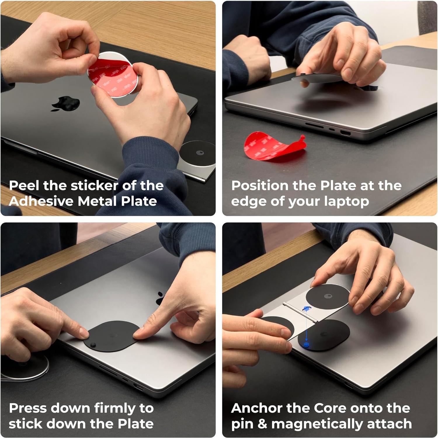 Soporte Magnético Rolling Square Edge Pro Core - Negro