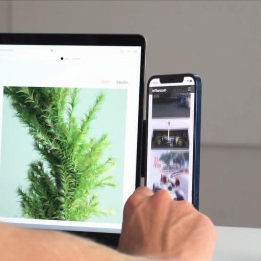 Soporte Magnético Rolling Square Edge Pro Core - Negro