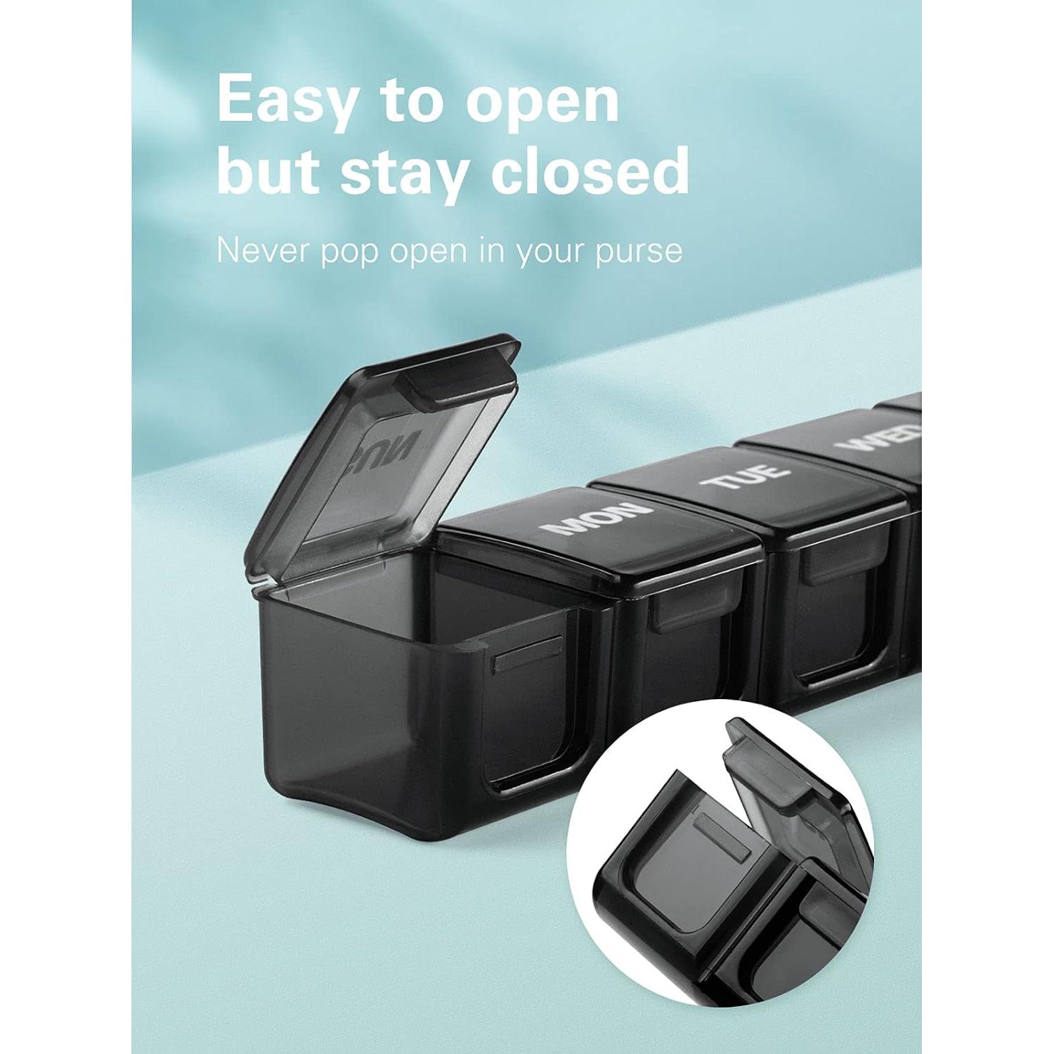 Organizador de Pastillas Semanal Sukuos Extra Grande 7 Días