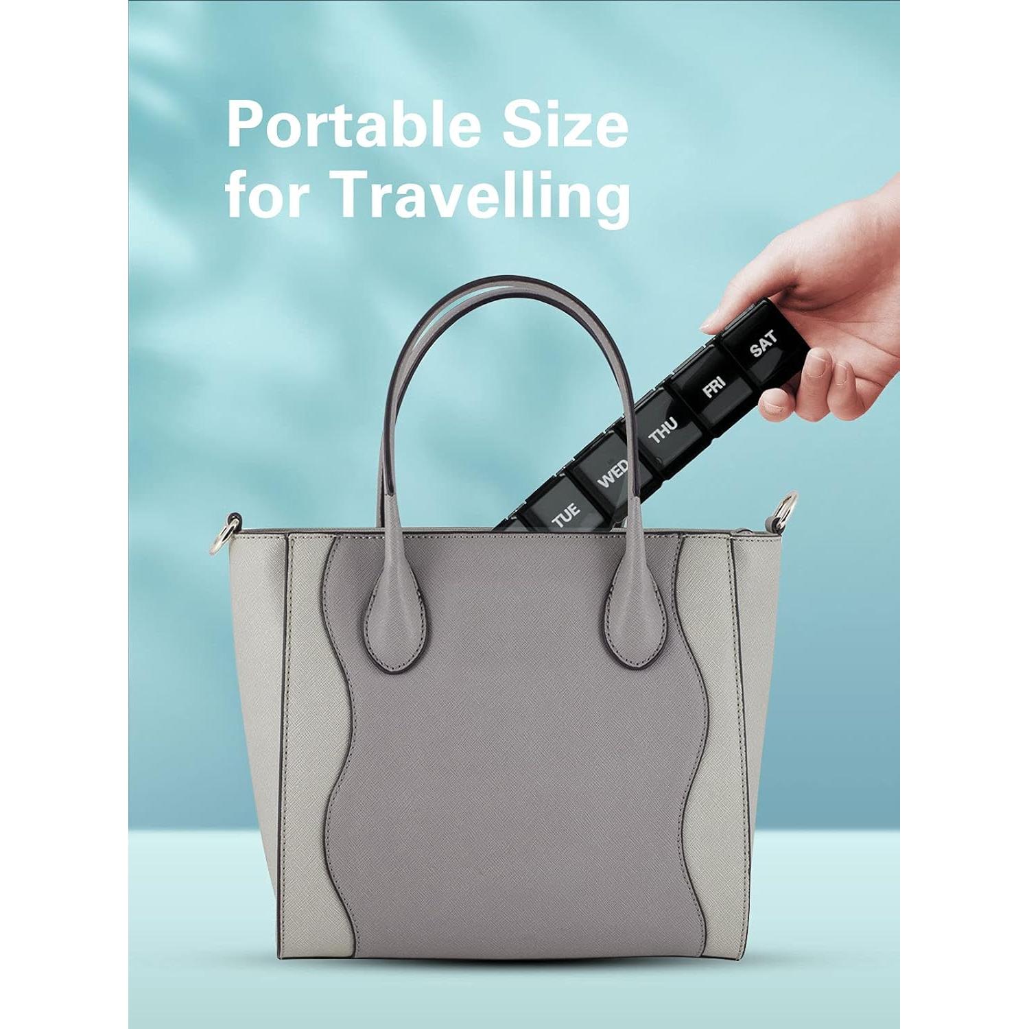 Organizador de Pastillas Semanal Sukuos Extra Grande 7 Días