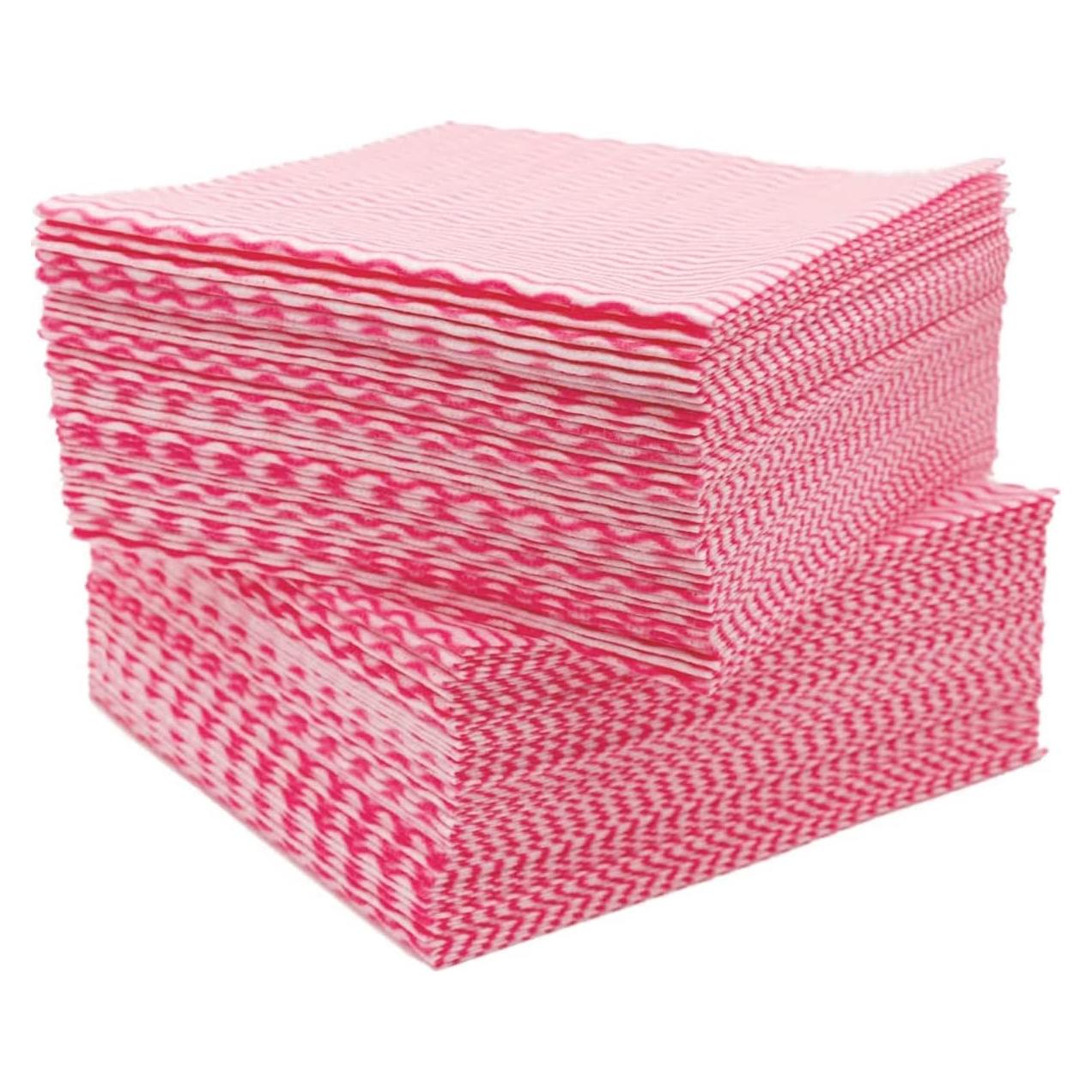 Toallas de limpieza elinnee 75 unidades 36.1x40.6 cm rojas