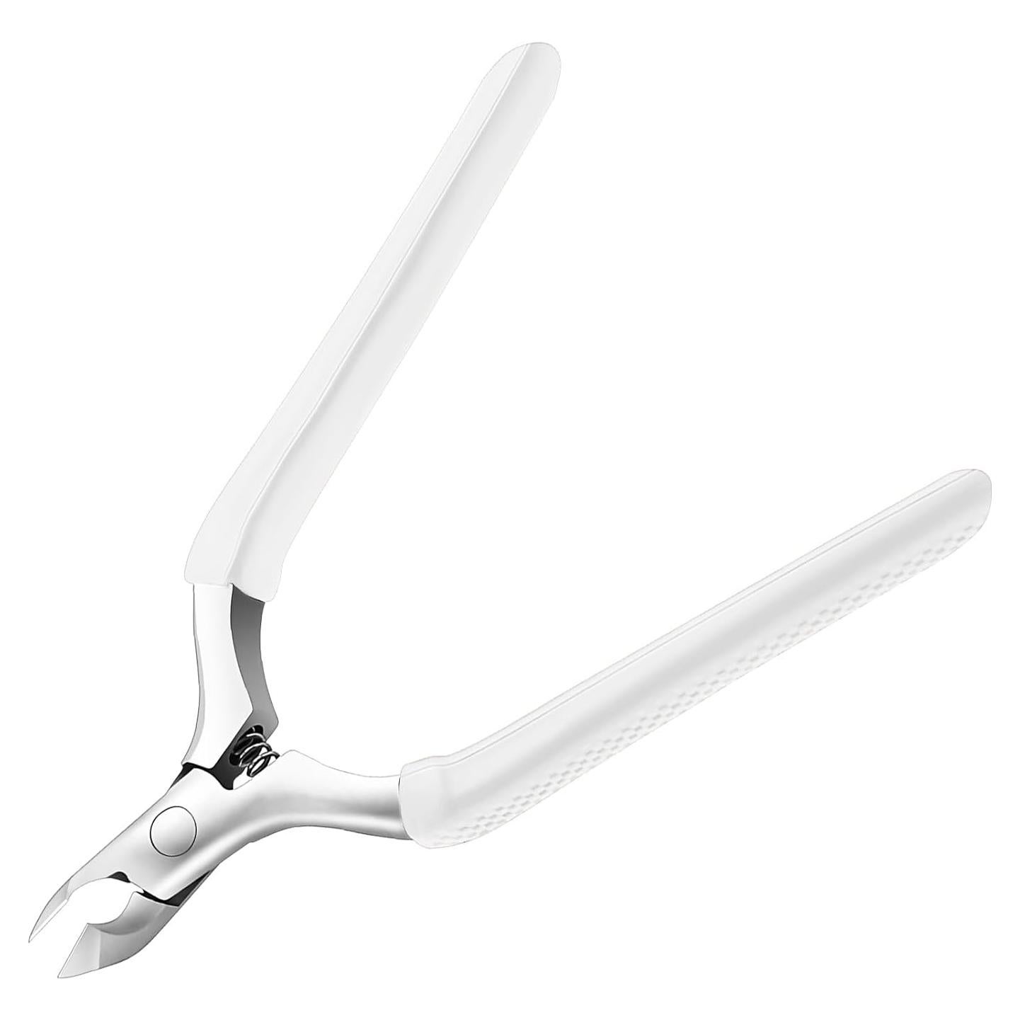 Cortador de Cutículas CGBE con Mango Antideslizante - Blanco