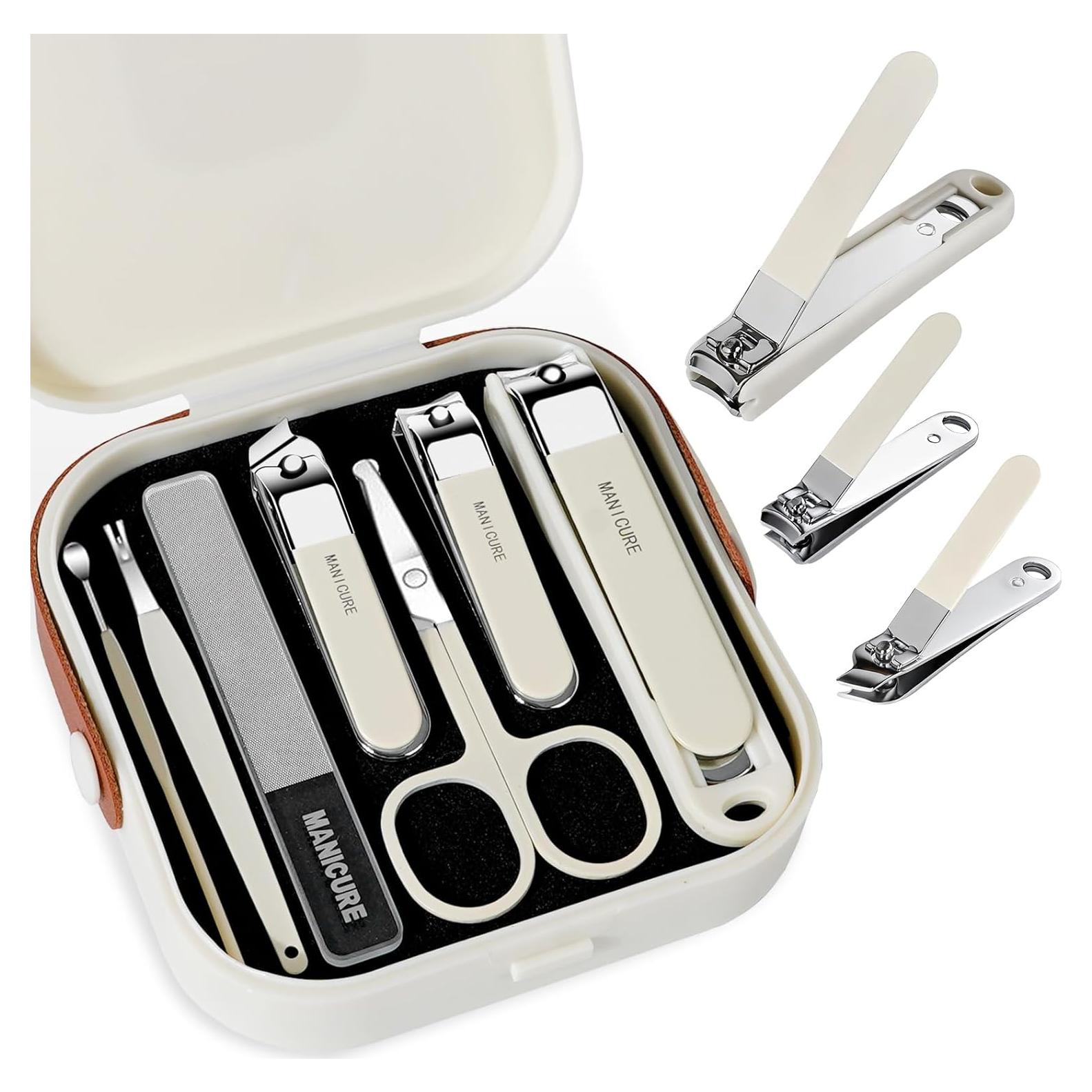 Juego de Cortauñas 7 Piezas SHANCHAHUA Acero Inoxidable